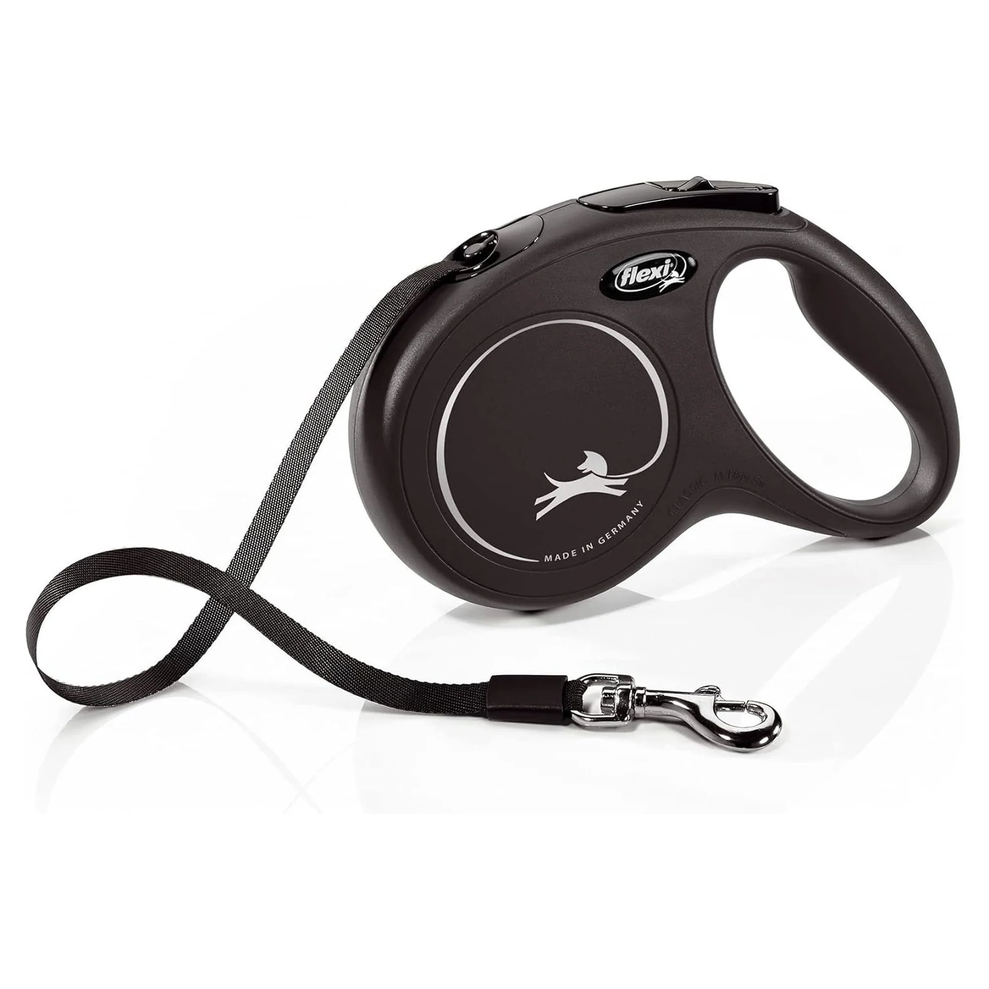 Flexi New Classic M Beden Siyah Şerit Köpek Tasması 5 M — Boyun Tasması, 410 g — Görsel 4