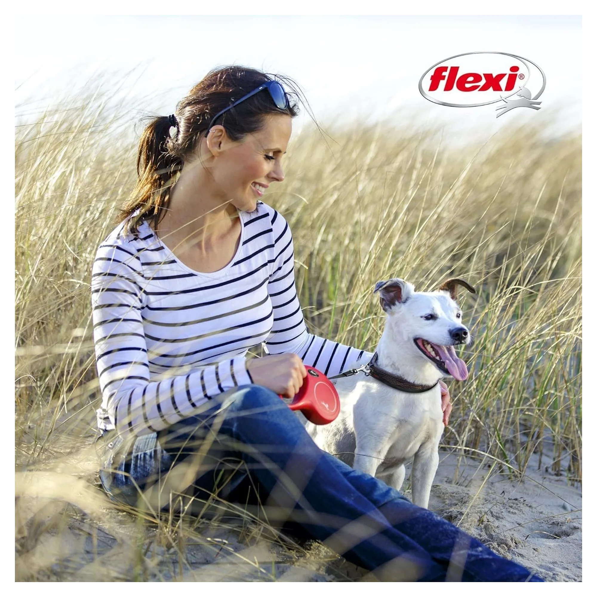 Flexi New Classic Kırmızı L Beden Köpek Gezdirme Kayışı 5 M — Gezdirme Kayışları, 420 g — Görsel 6