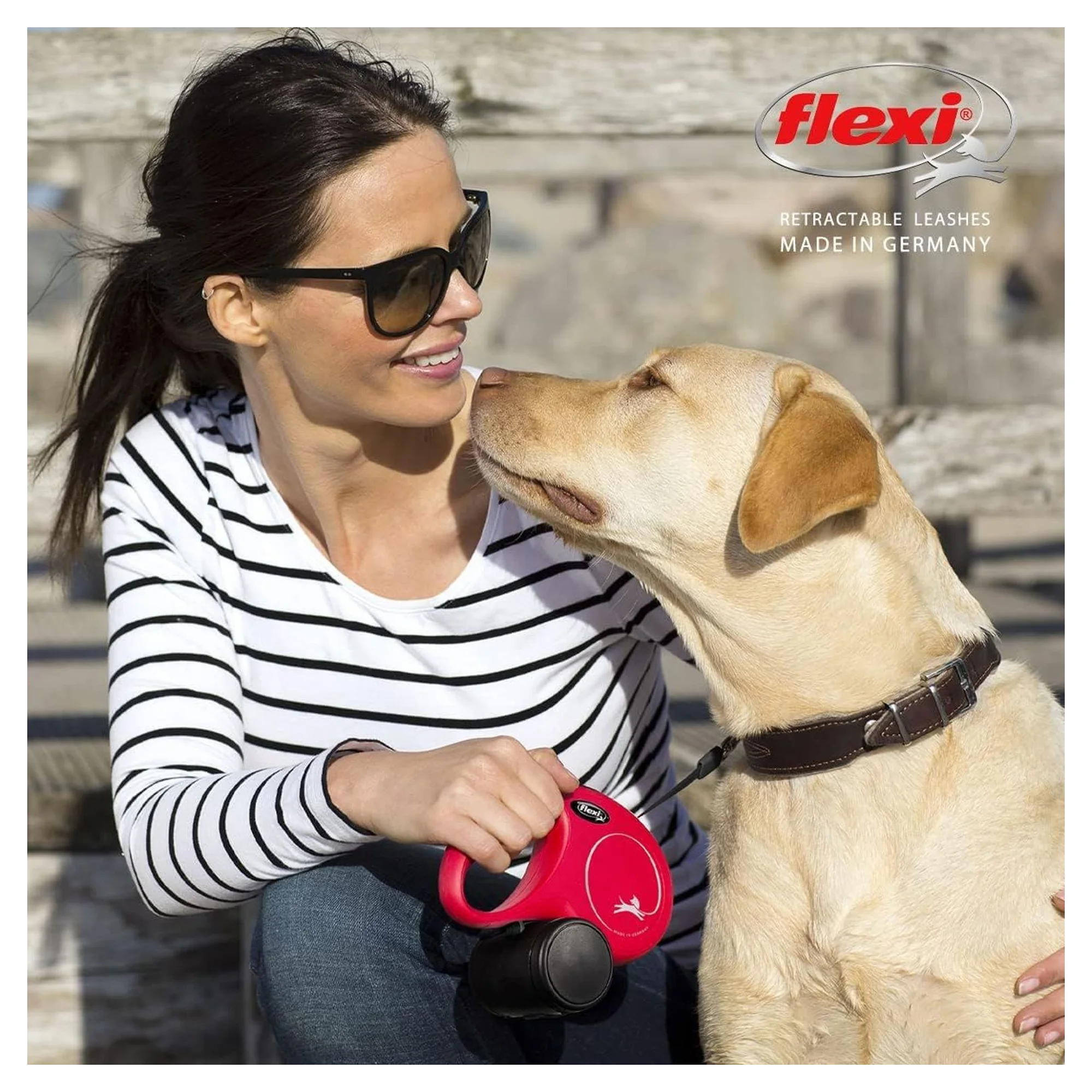 Flexi New Classic Mavi L Beden Köpek Gezdirme Kayışı 8 MT — Gezdirme Kayışları, 605 g — Görsel 5