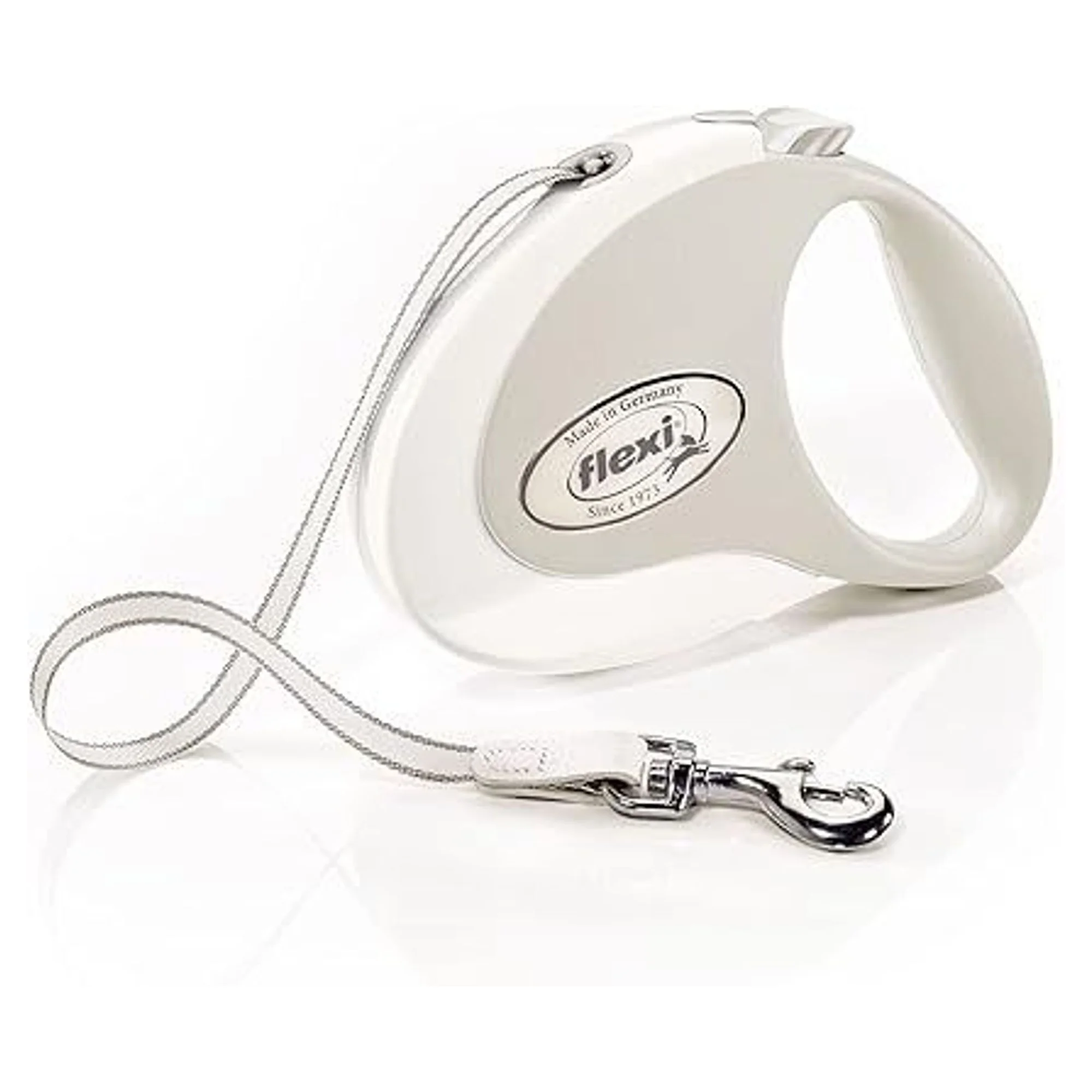 Flexi Flexi Style M Beden Beyaz 5MT Şerit Tasma