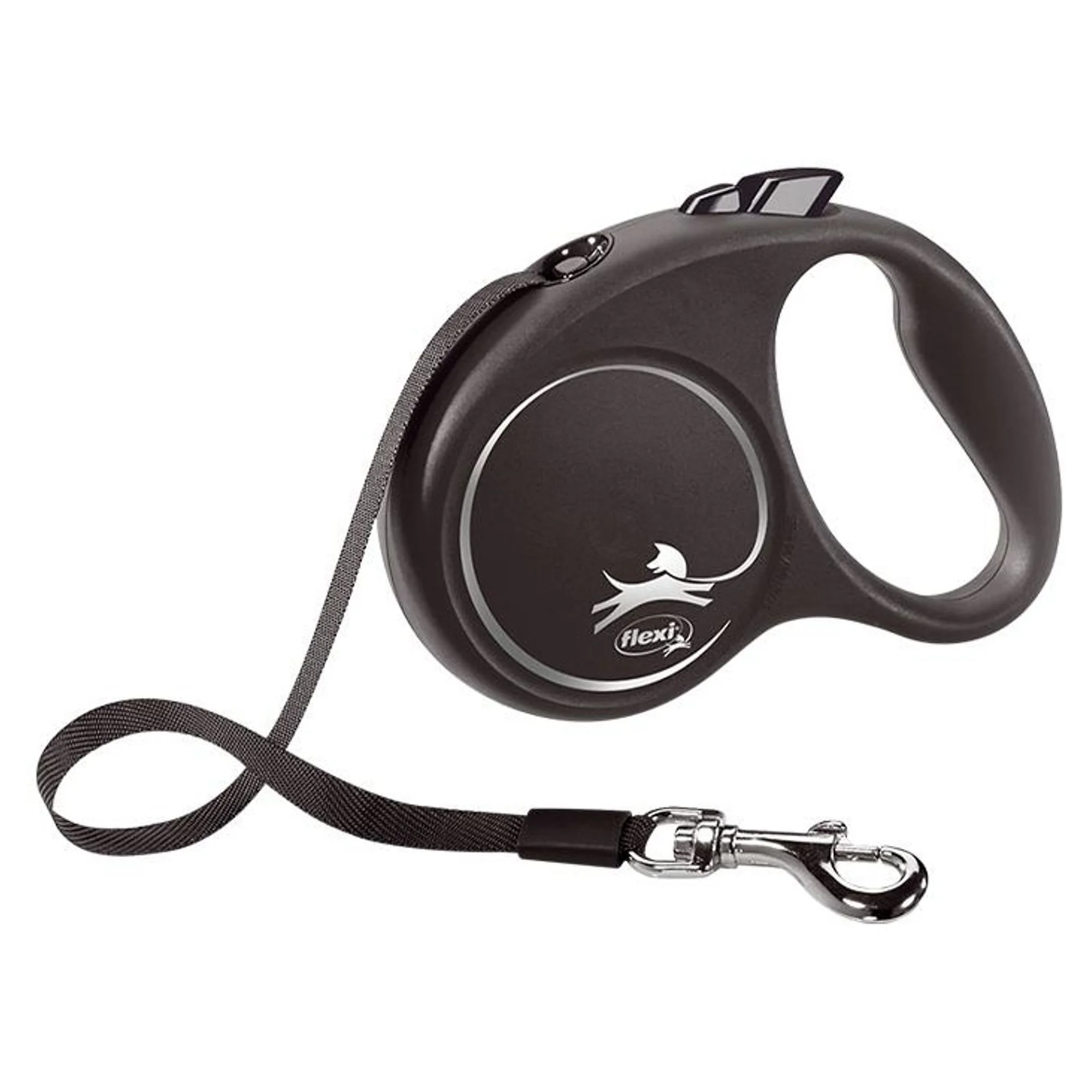 Flexi Flexi Black Design Siyah S Beden Köpek Gezdirme Tasması 5 M