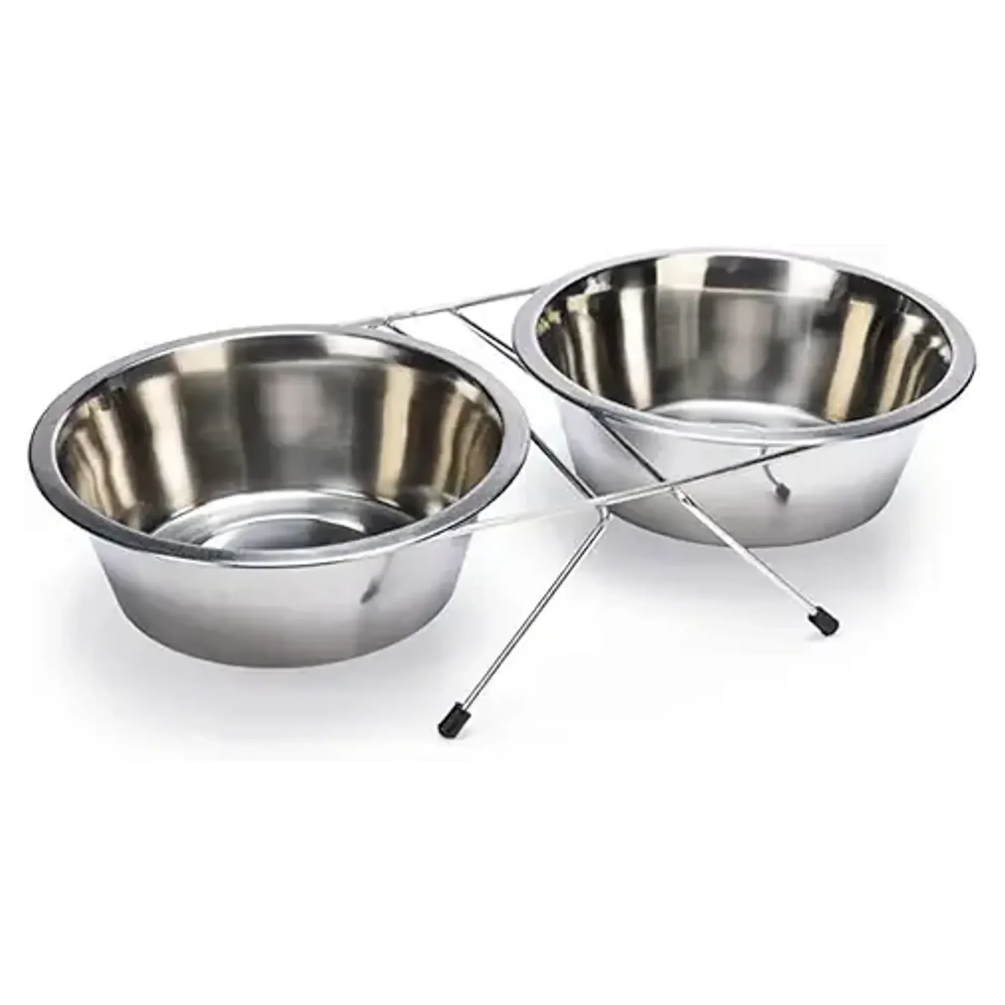 Flamingo Duo Dinner İkili Mama Kabı 25CM 2500mL