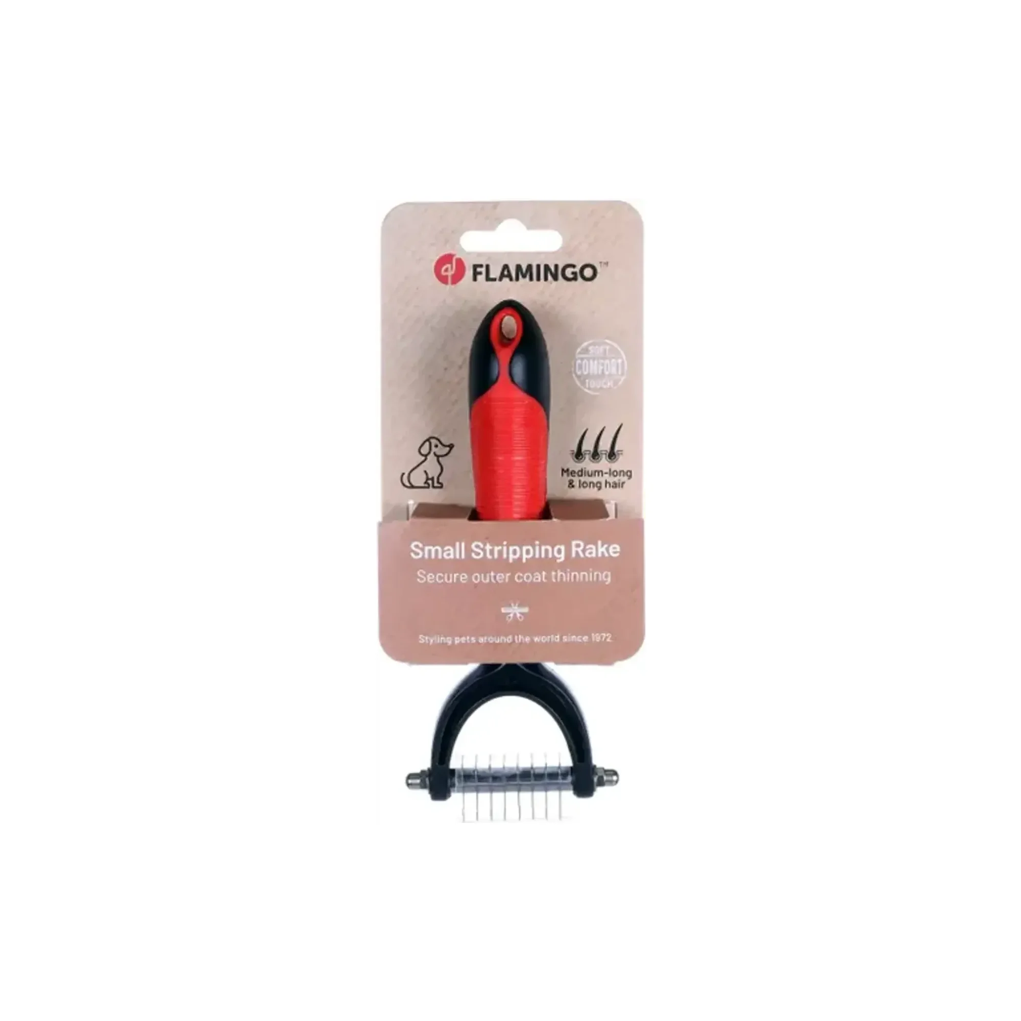 Flamingo Tüy İnceltici Fırça Small