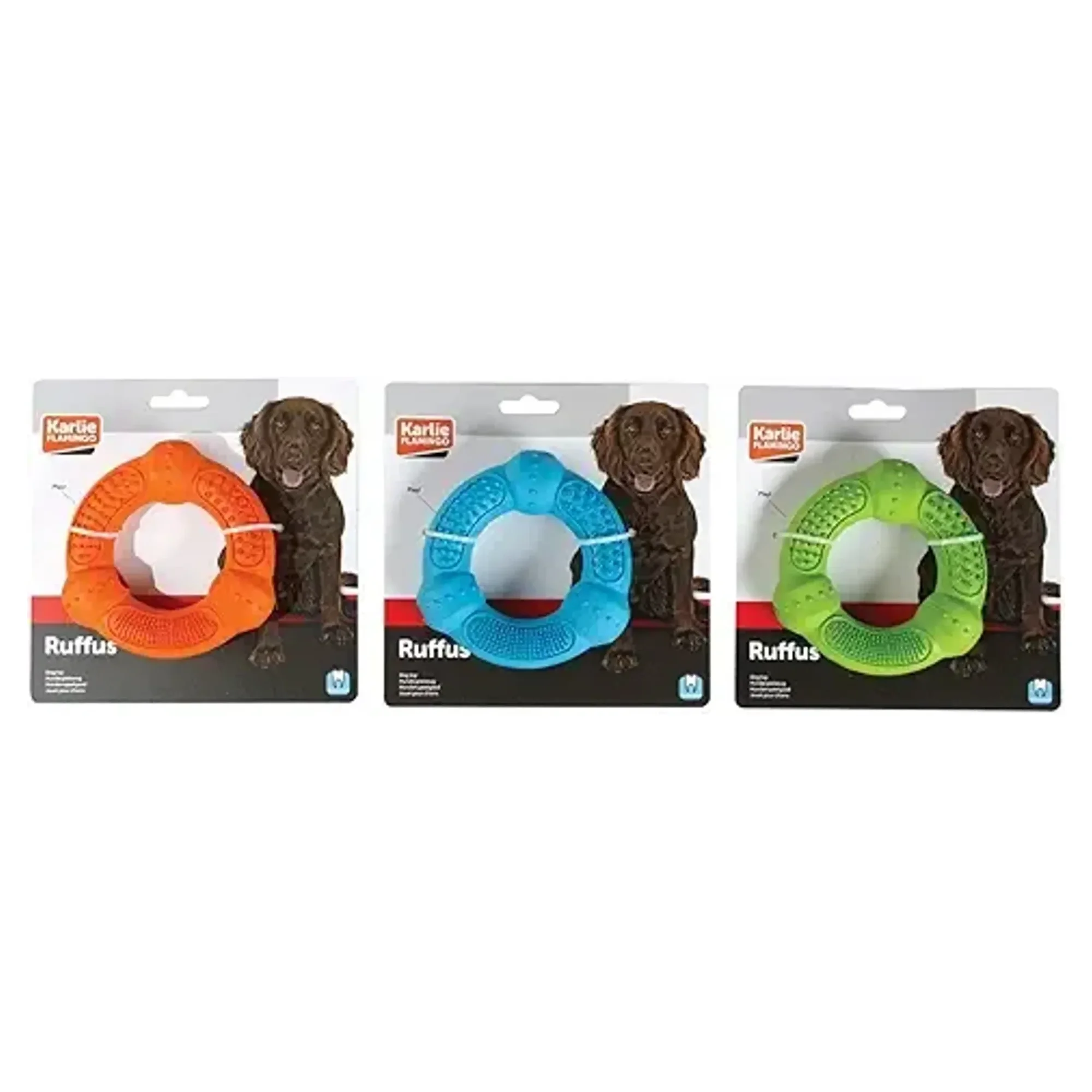 Flamingo Ruffus Köpek Oyuncağı 12CM