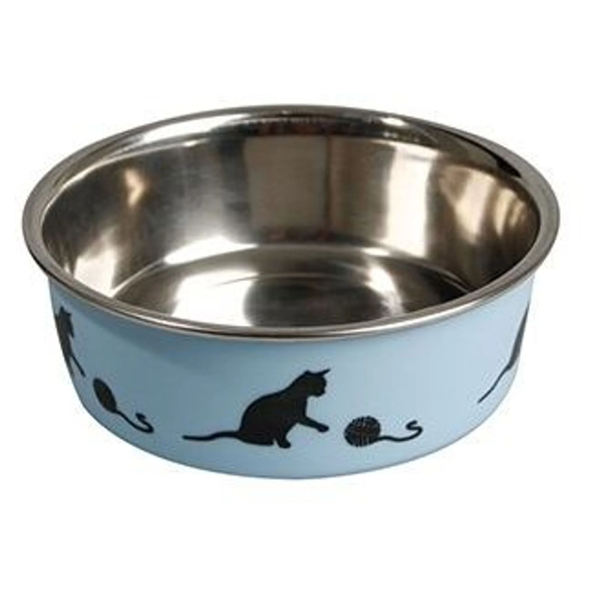 Flamingo Kedi Bella Mama Kabı Mavi 11CM 160mL