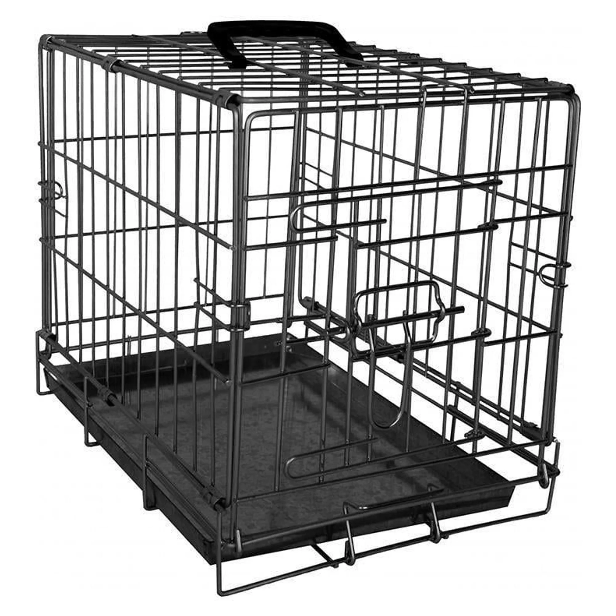 Flamingo Ebo Tel Kafes Siyah S 43X61X50CM