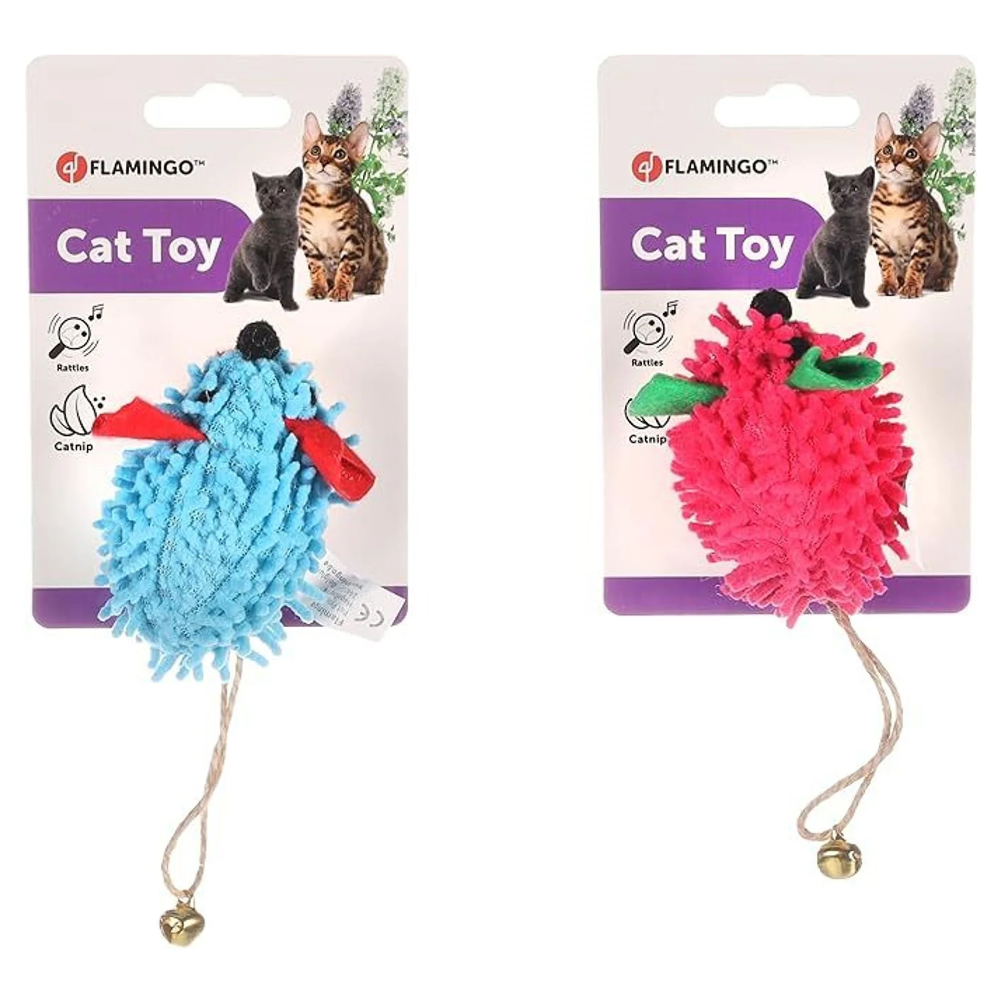Flamingo Multo Fare Kedi Oyuncağı — Fare & Peluş Oyuncaklar, 50 g — Görsel 2