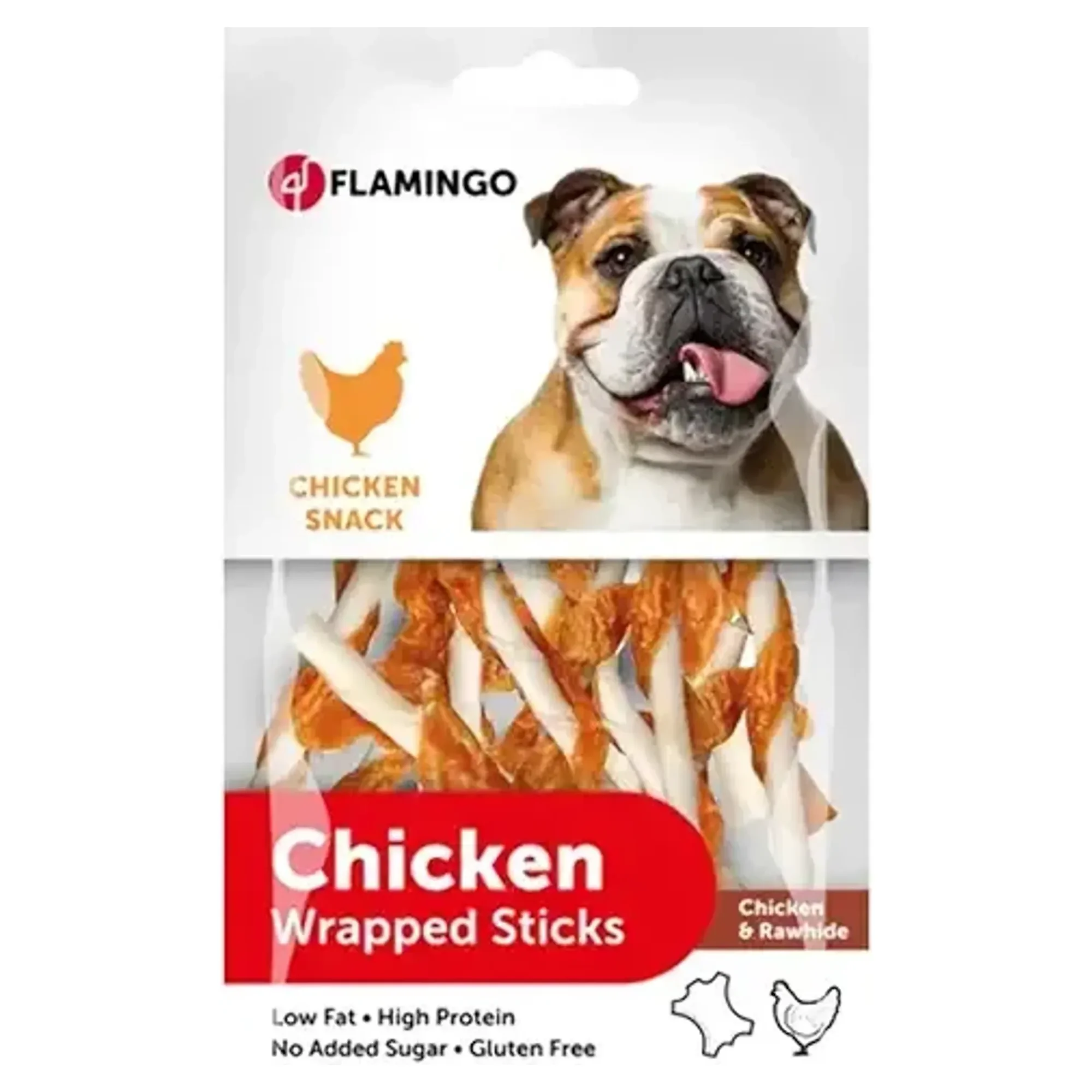 Flamingo Chick'n Et Sargılı Çubuk 65G