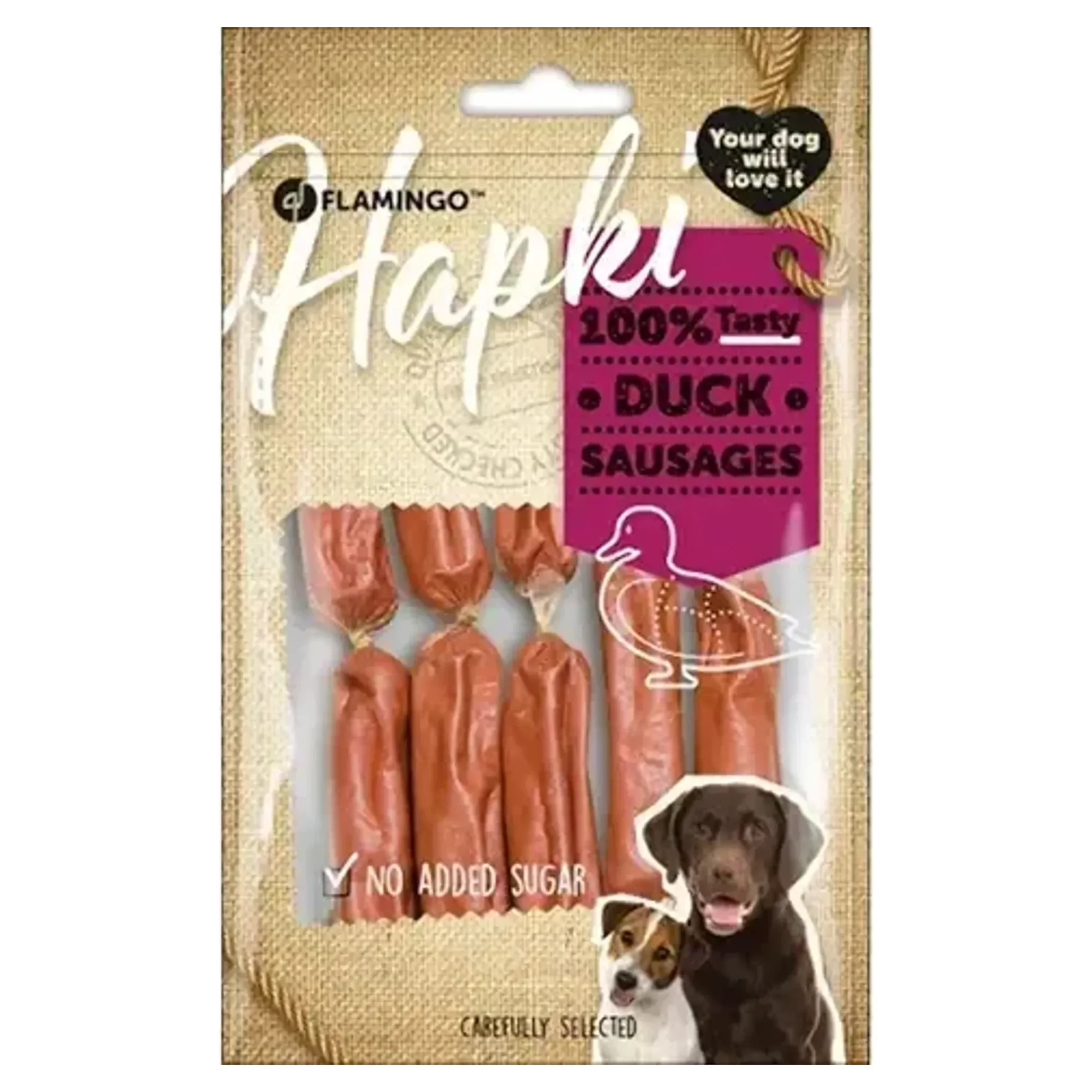 Flamingo DuckSnack Ördekli Sosis 85 G