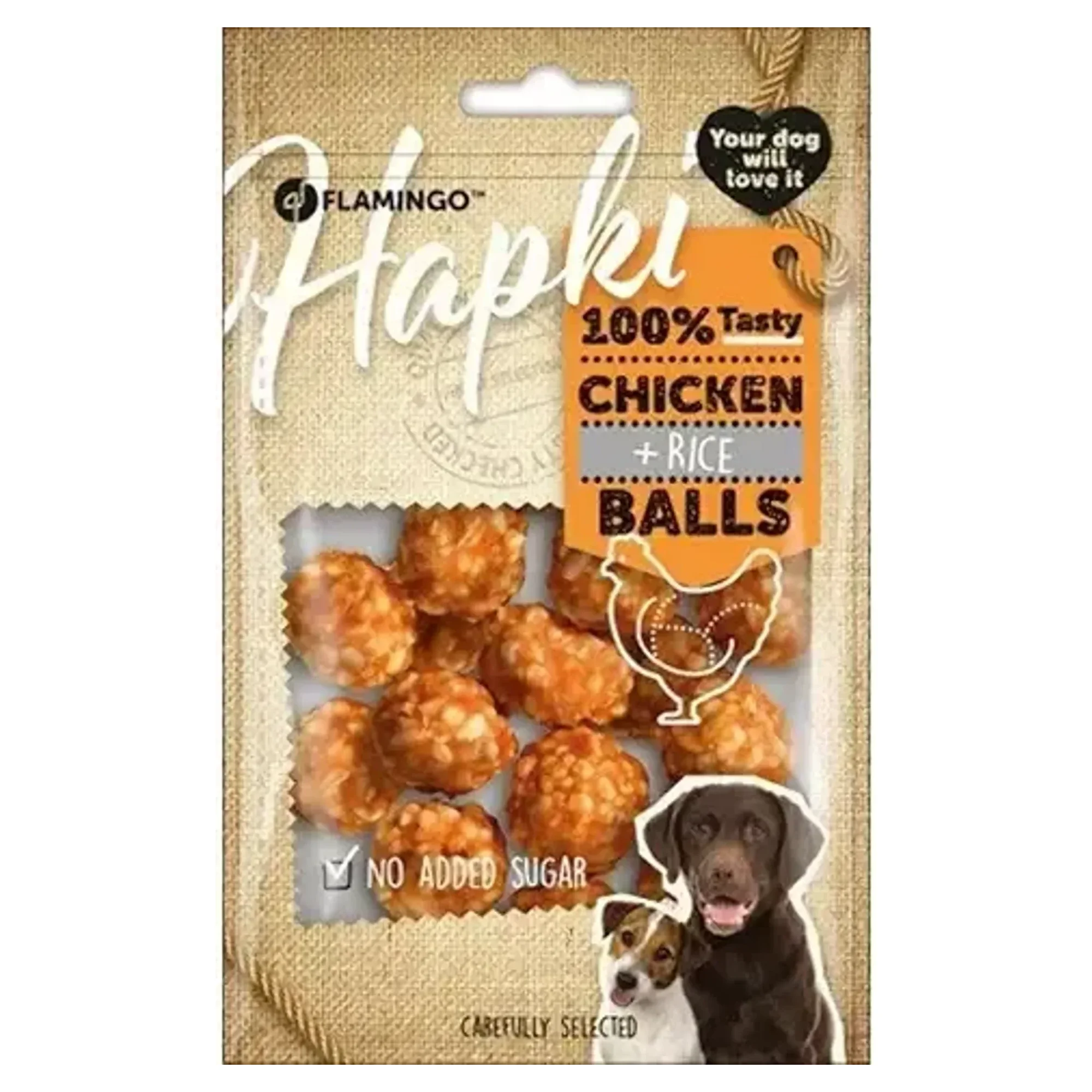 Flamingo Chick'N Tavuklu & Pirinçli Top 75 G