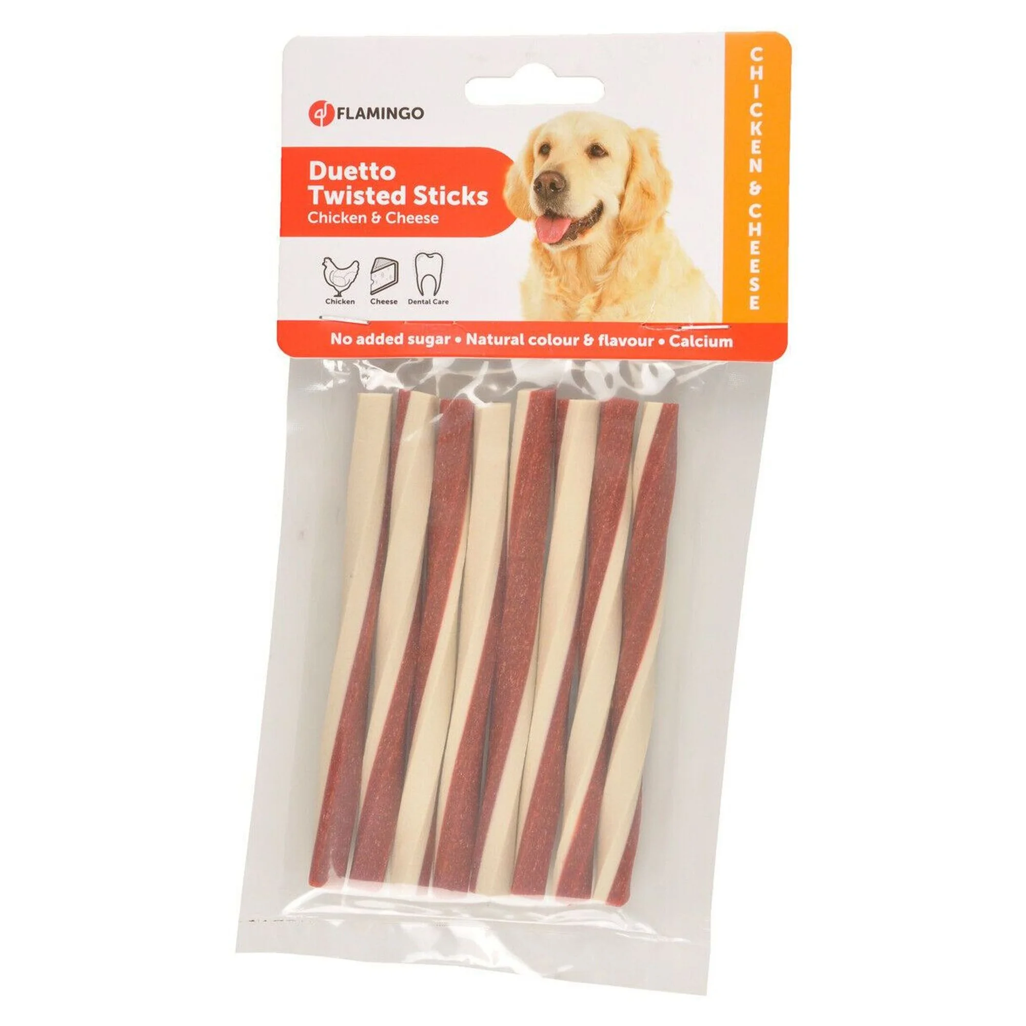 Flamingo Duetto Twist Sticks Tavuk & Peynir