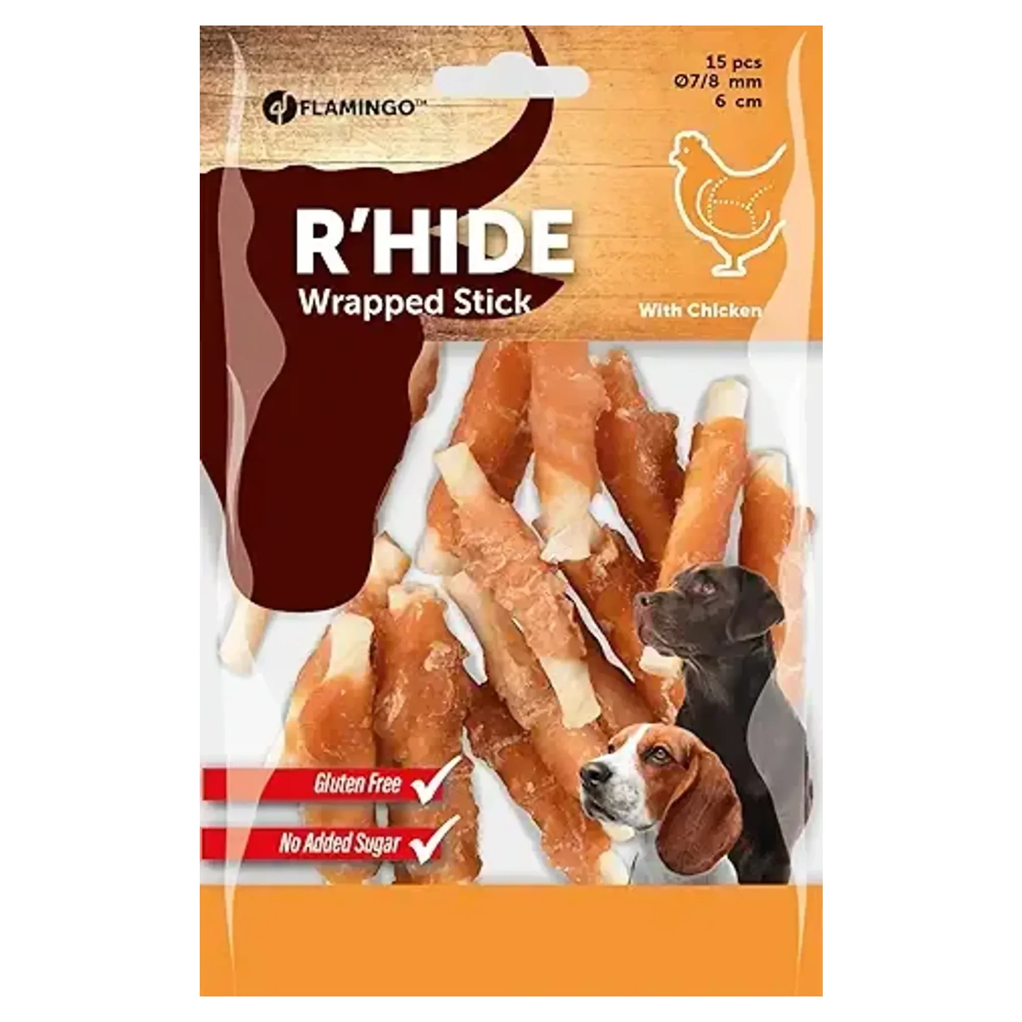 Flamingo R'Hide Chicken Wrap 6 CM