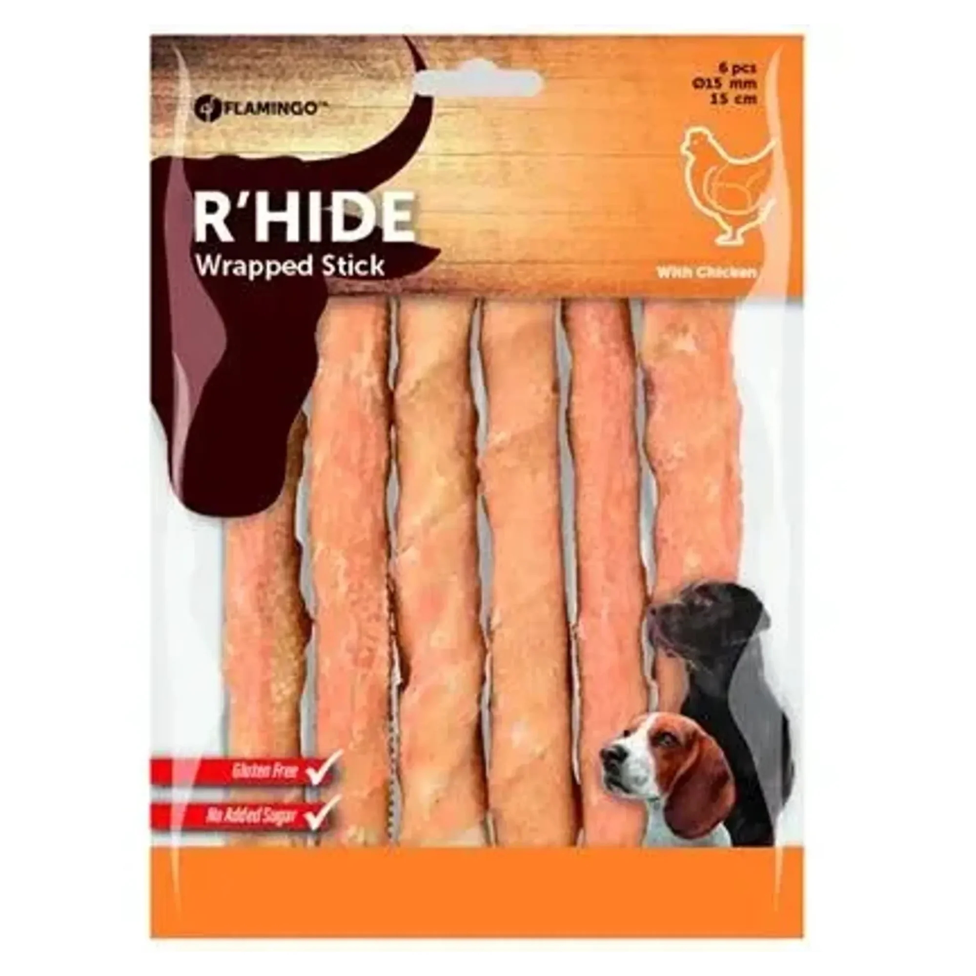 Flamingo R'Hide Chicken Wrap 15 CM