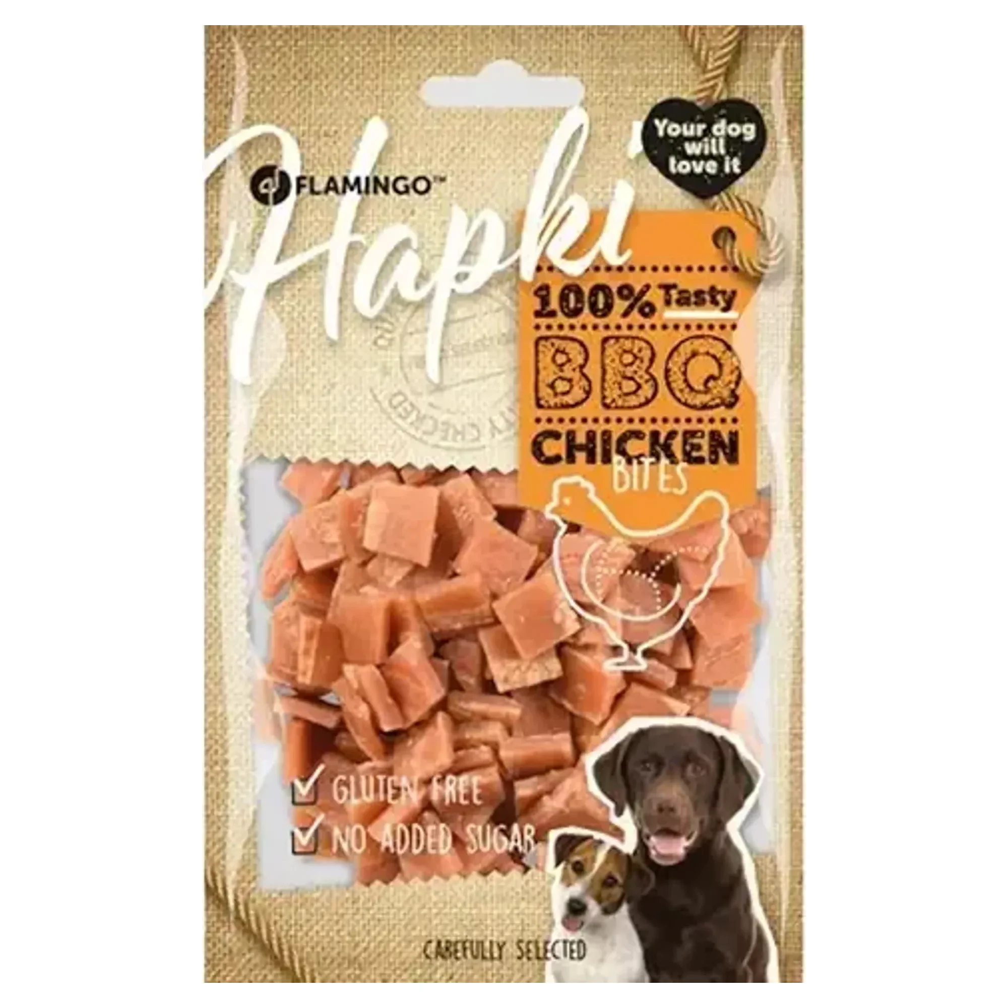 Flamingo Hapki BBQ Chicken Bites 85 G