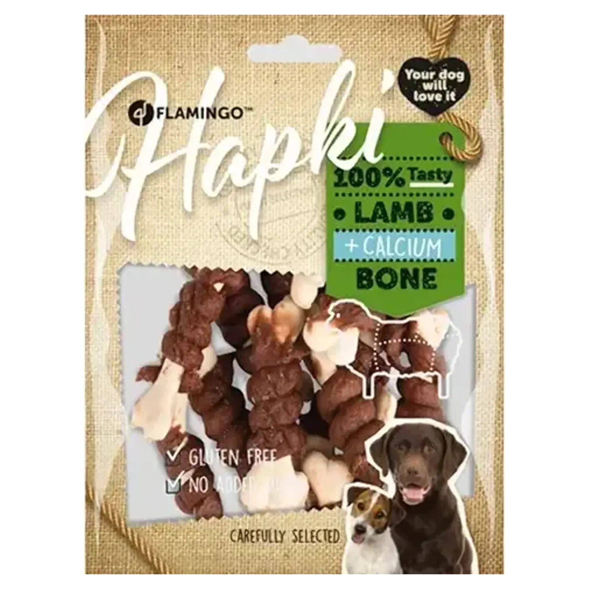 Flamingo Hapki Calcium Bone With Lamb 150 G