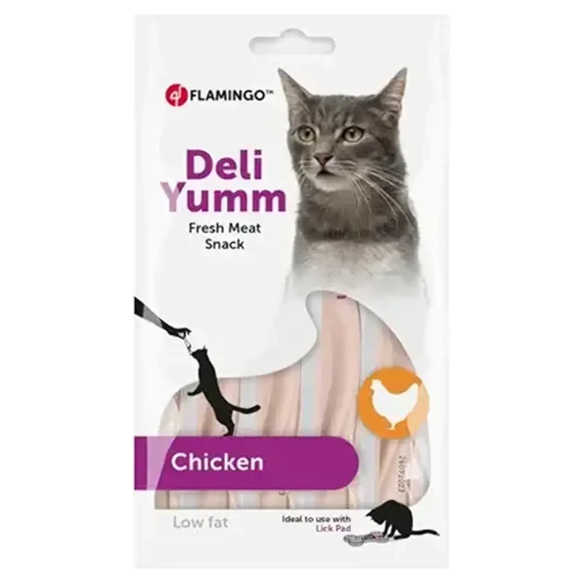 Flamingo Deli Yumm Fresh Cat Chickn 14 G
