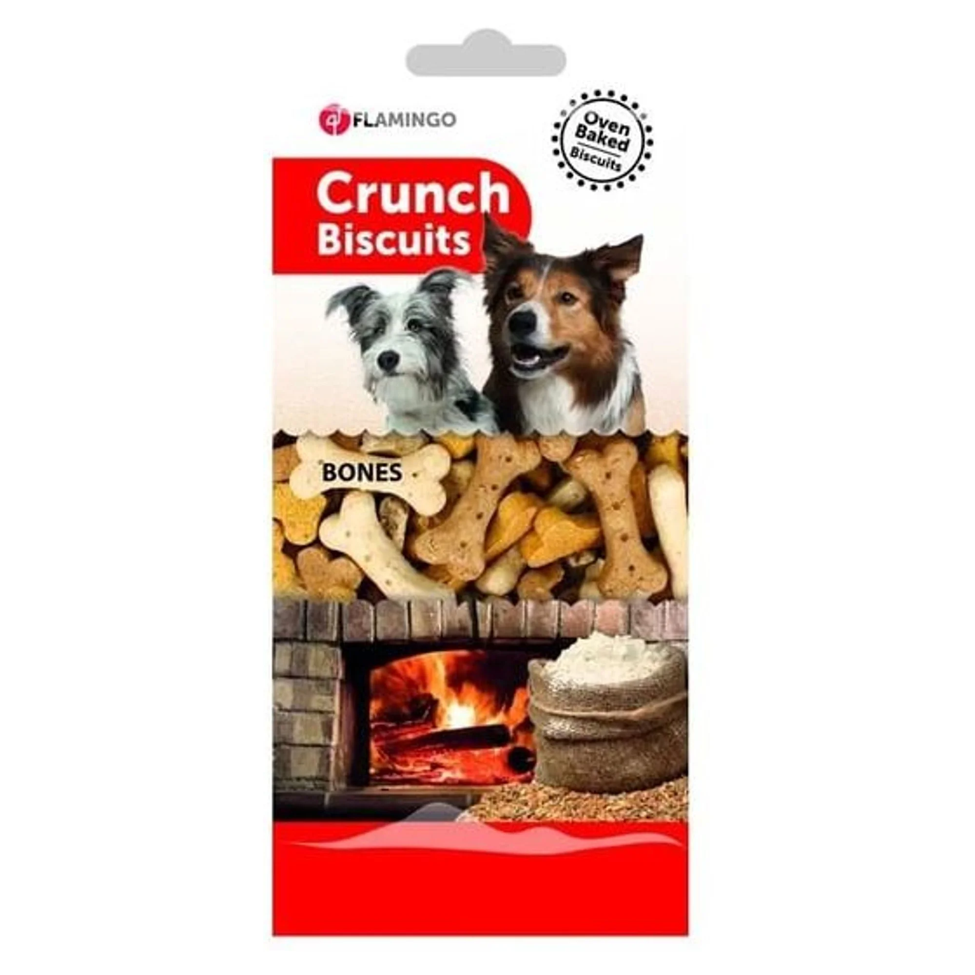 Flamingo Crunch Bisküvi Kemik 500 G