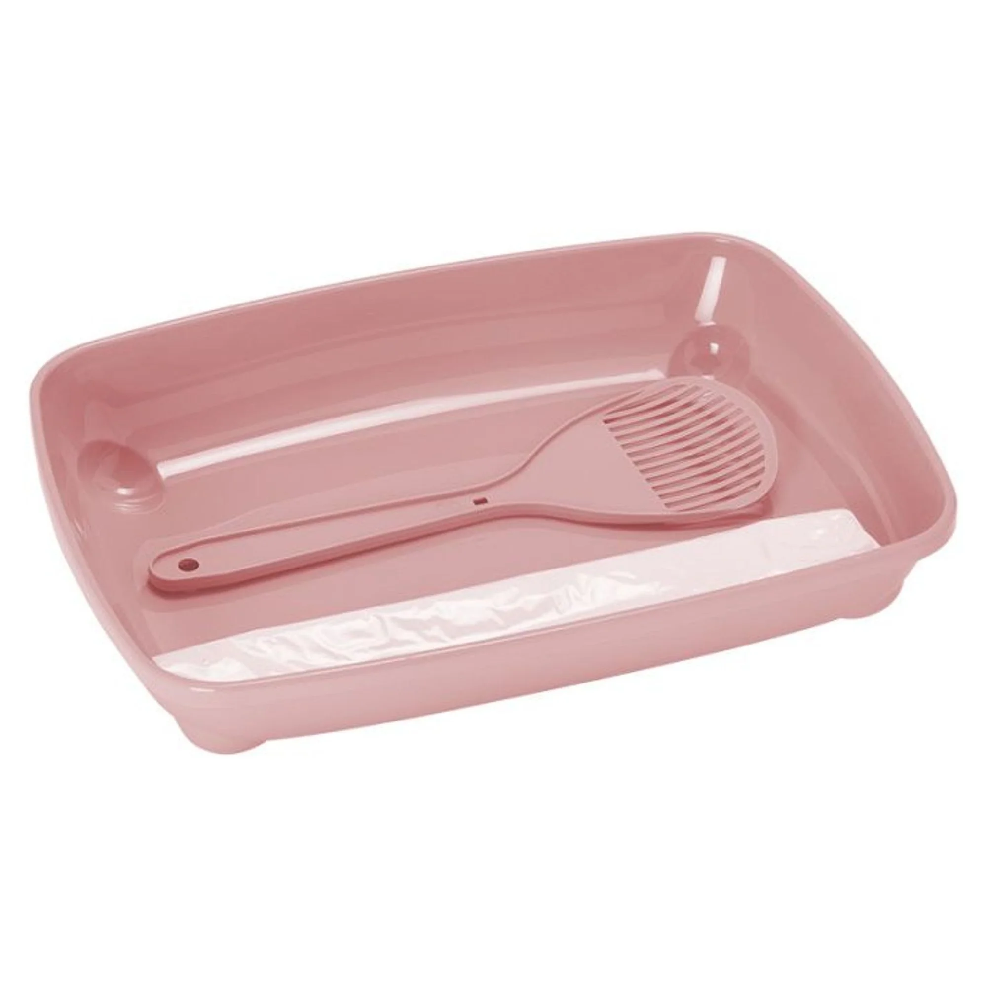 Moderna Aristo Açık Yavru Kedi Tuvaleti Başlangıç Seti - Pembe