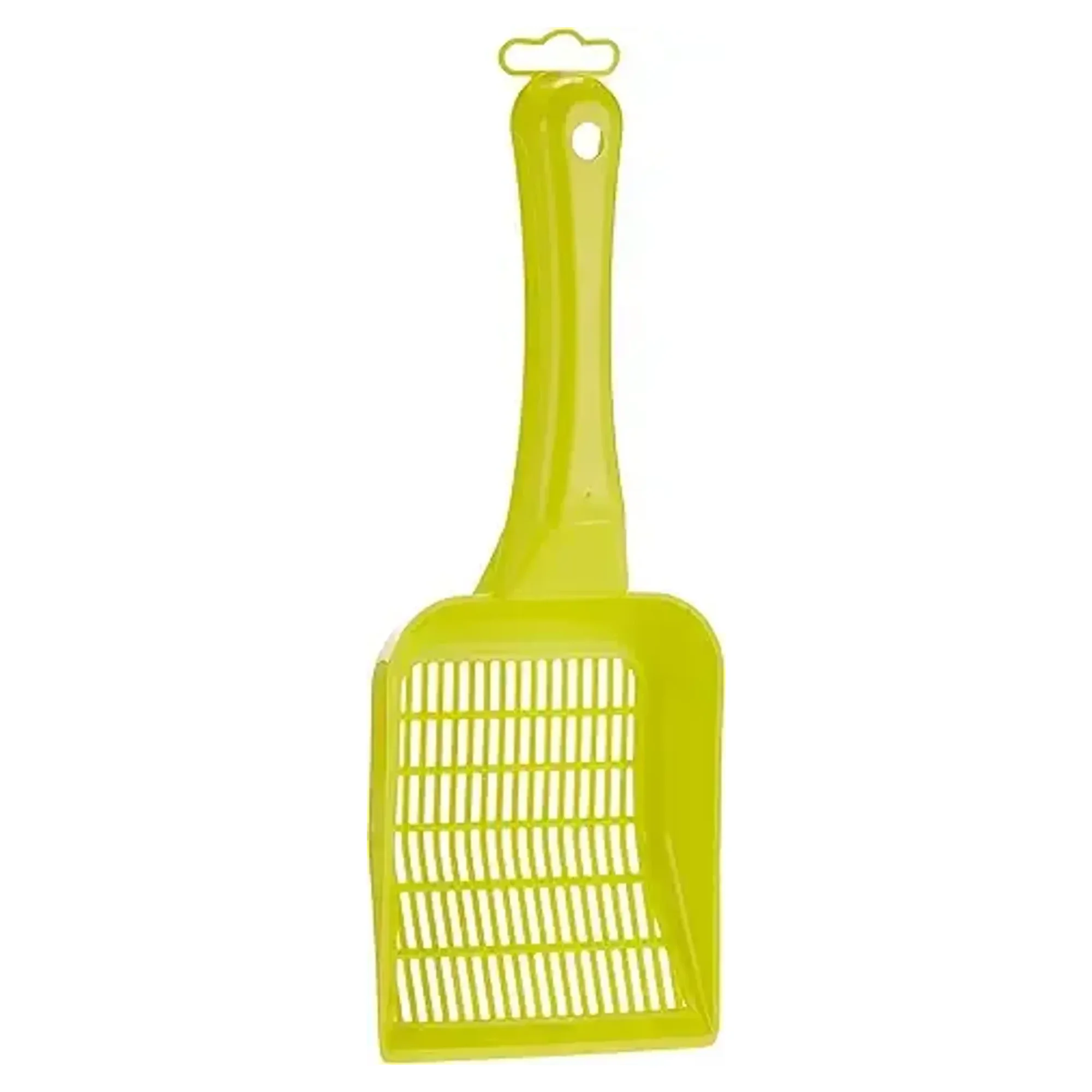 Moderna Scoopy Small Grid Dar Aralıklı Kedi Kumu Küreği Sarı