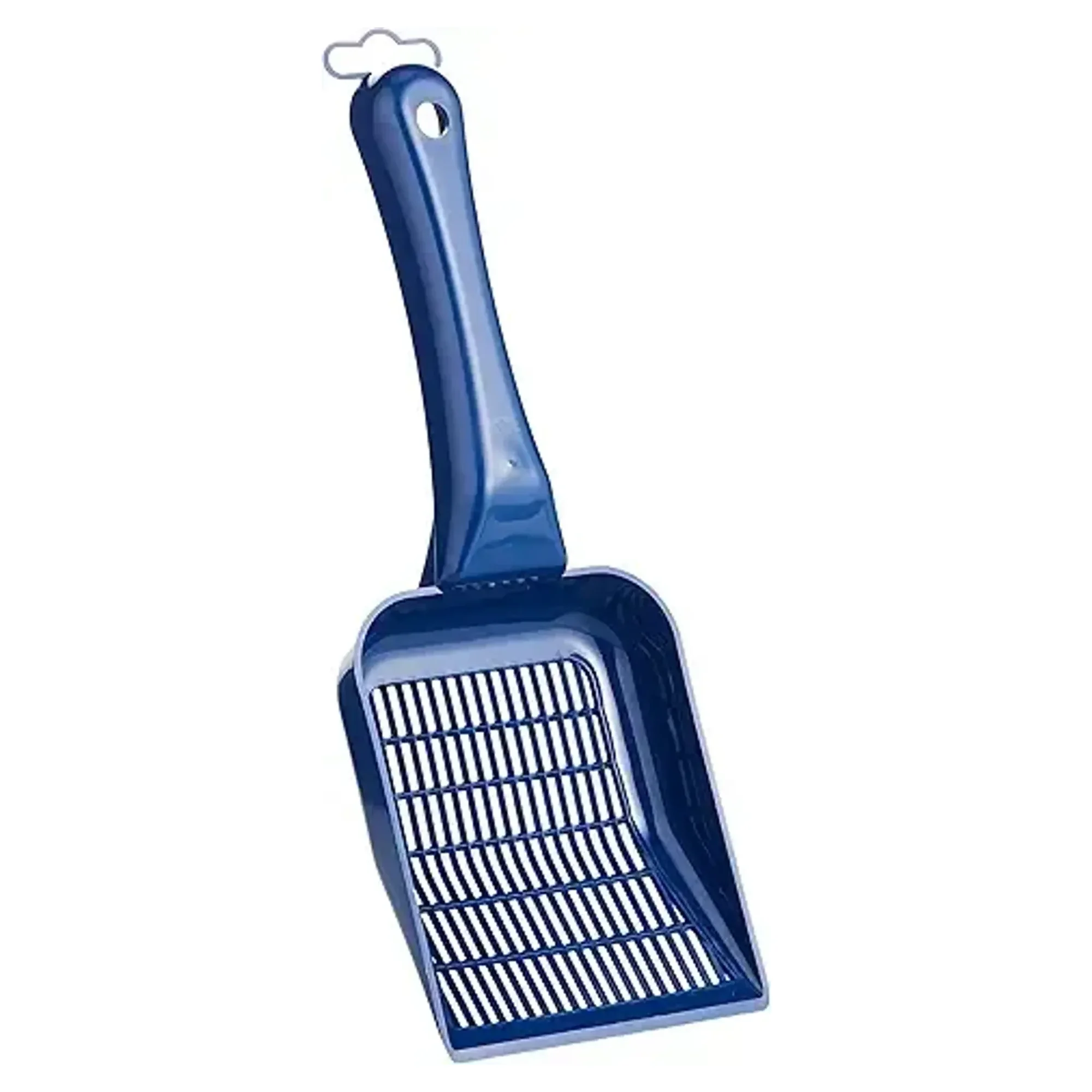 Moderna Scoopy Small Grid Dar Aralıklı Kedi Kumu Küreği - Lacivert