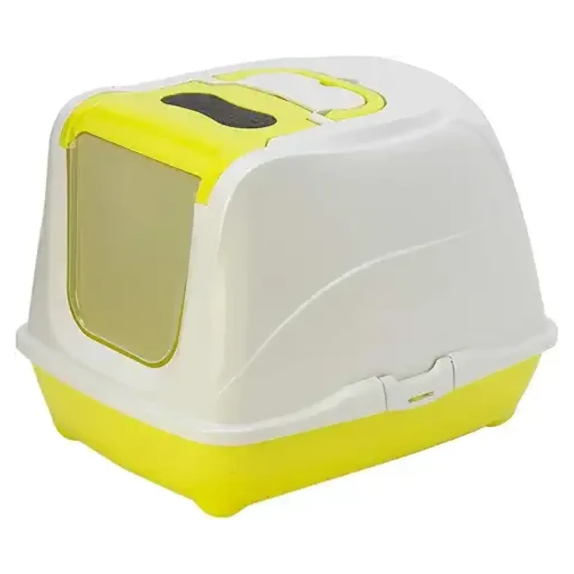 Moderna Flip Kapalı Kedi Tuvaleti Sarı -57CM