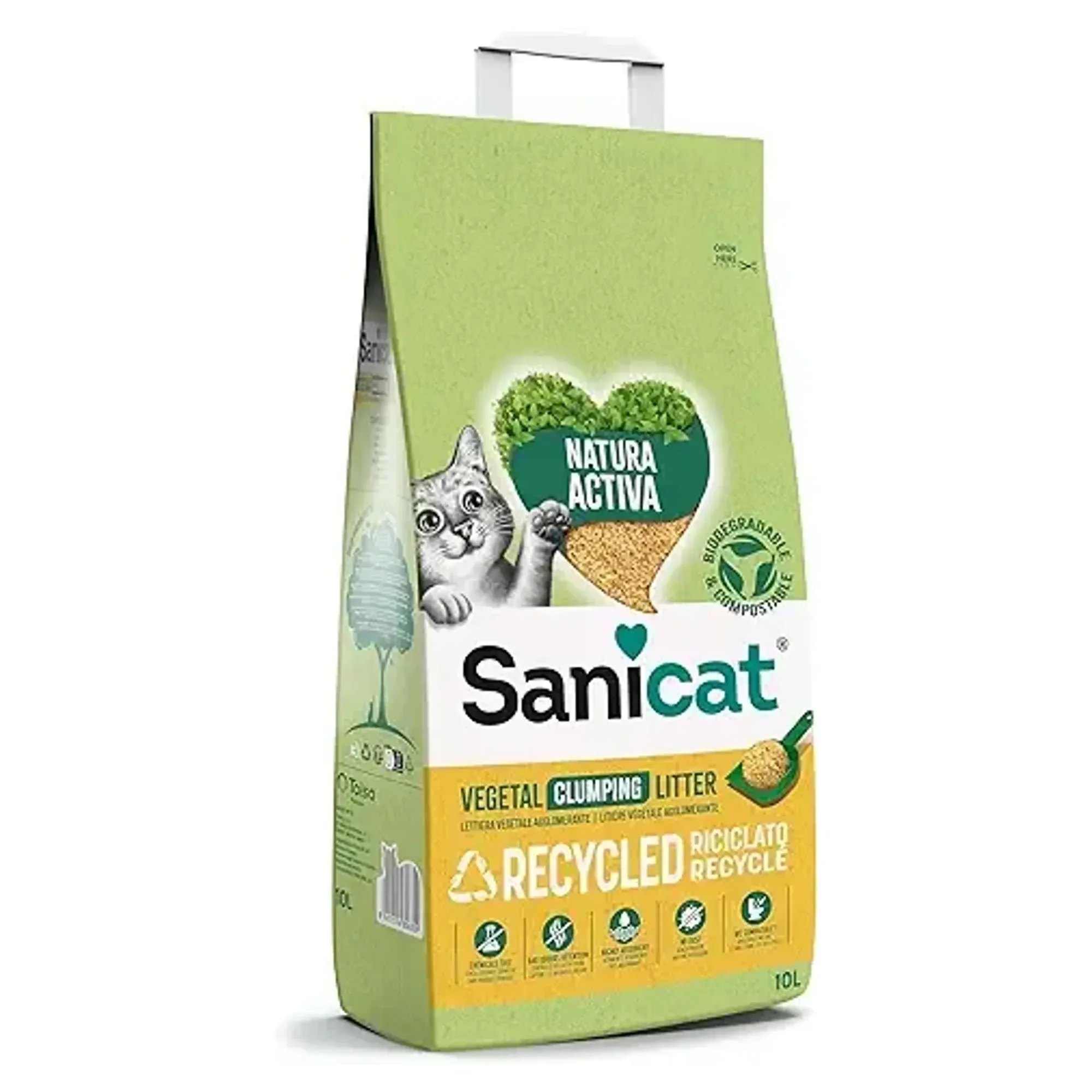 Sanicat Natura Activa Kedi Kumu 10L