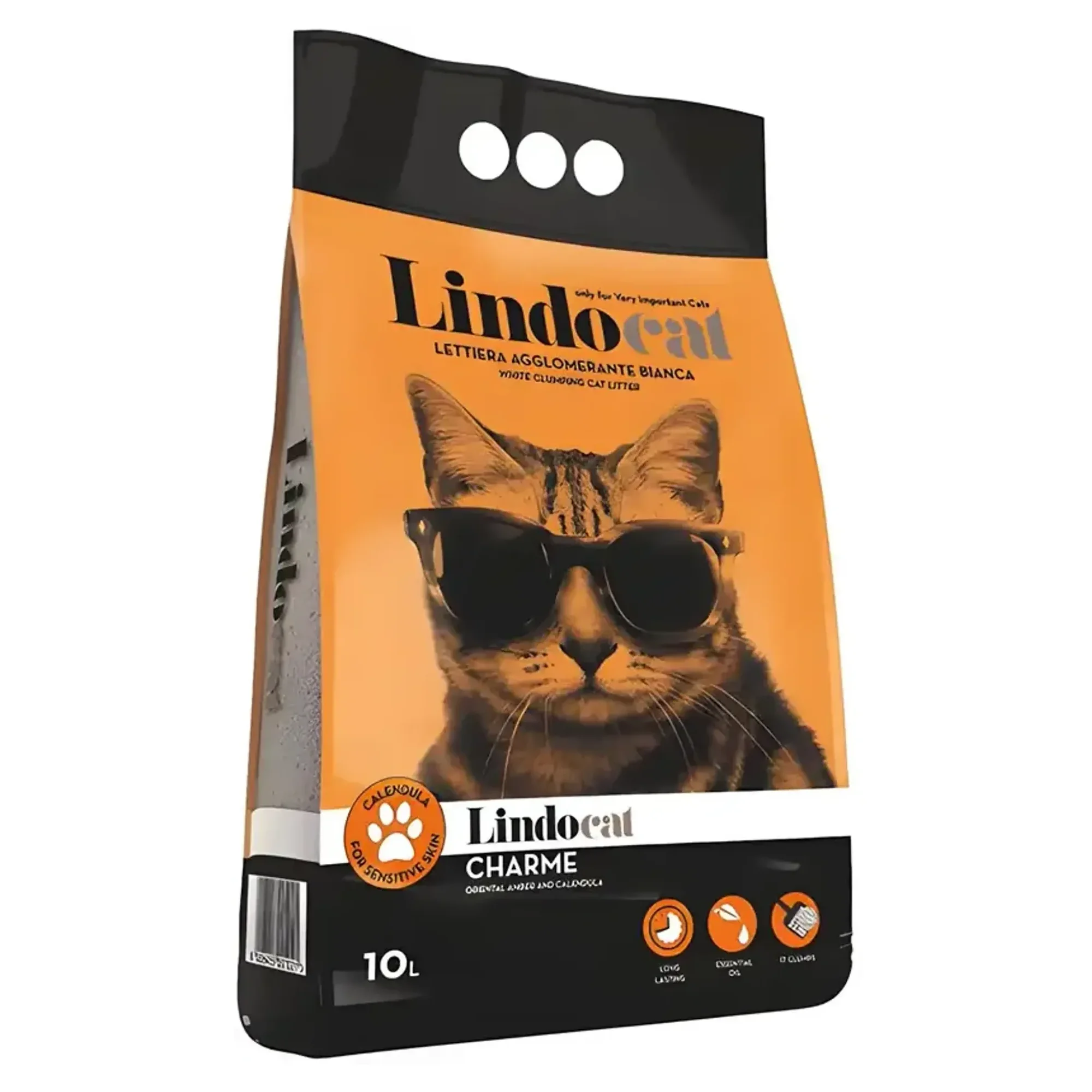 Lindocat Lindocat Charme Amber Kokulu Kedi Kumu 10L