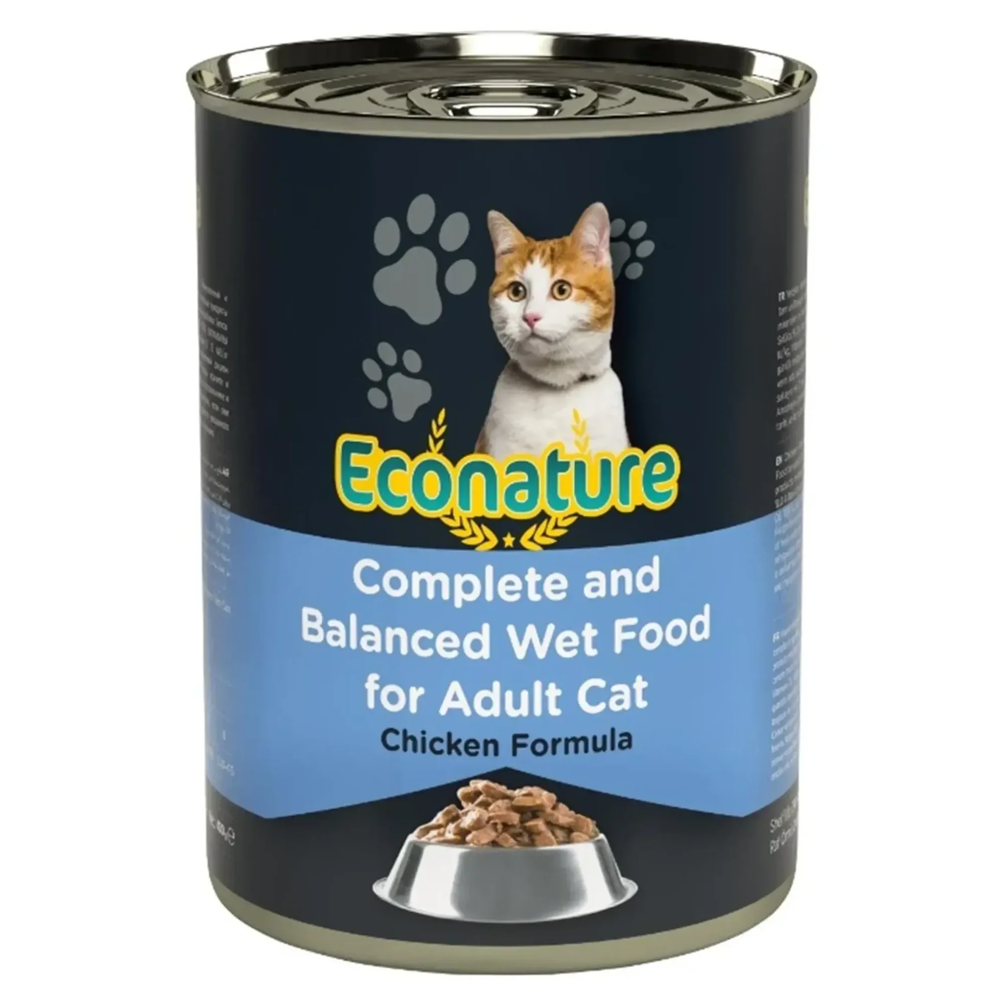 Econature Chicken Formula Tavuklu Yetişkin Kedi Konservesi 400G
