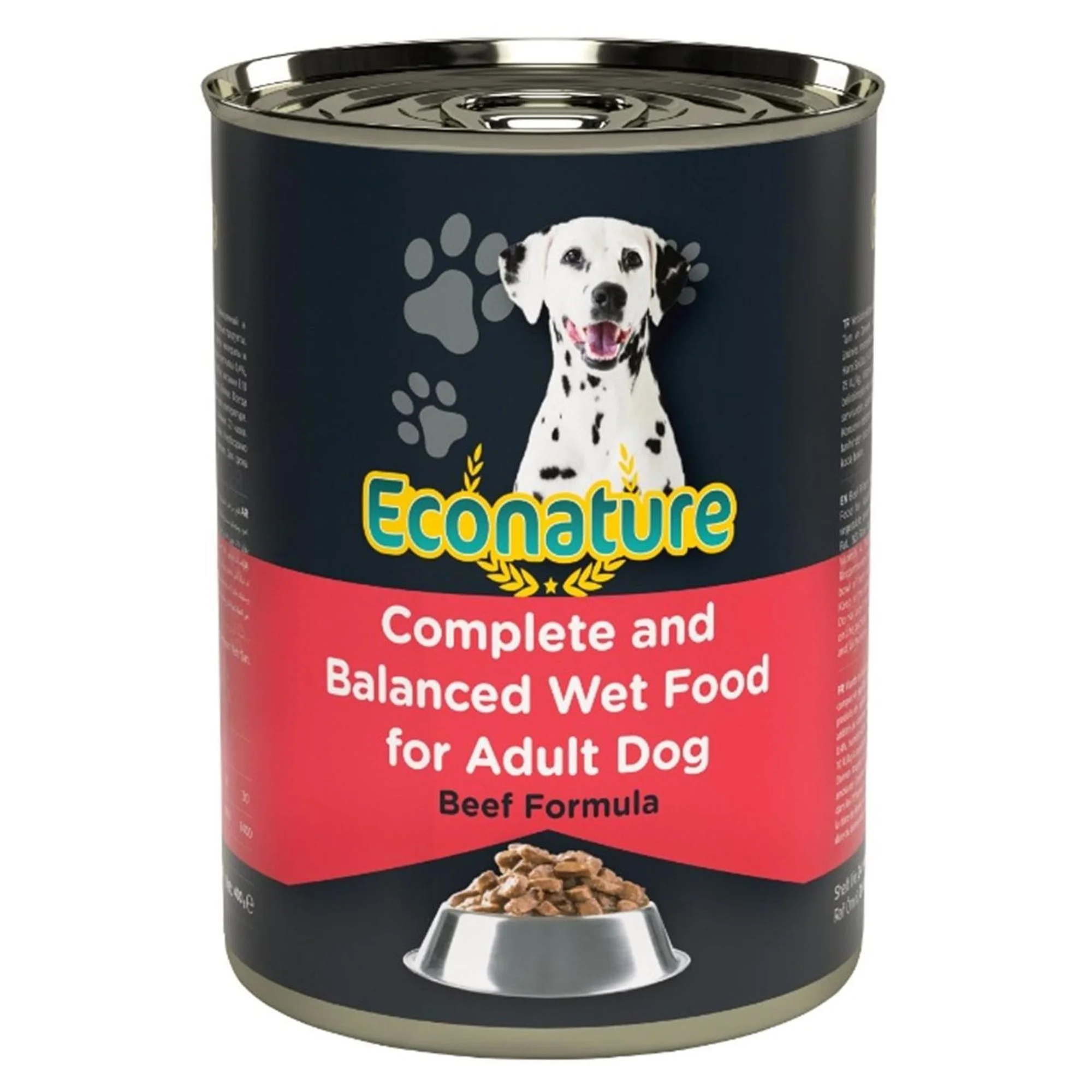 Econature Beef Formula Sığır Etli Yetişkin Köpek Konservesi 400G