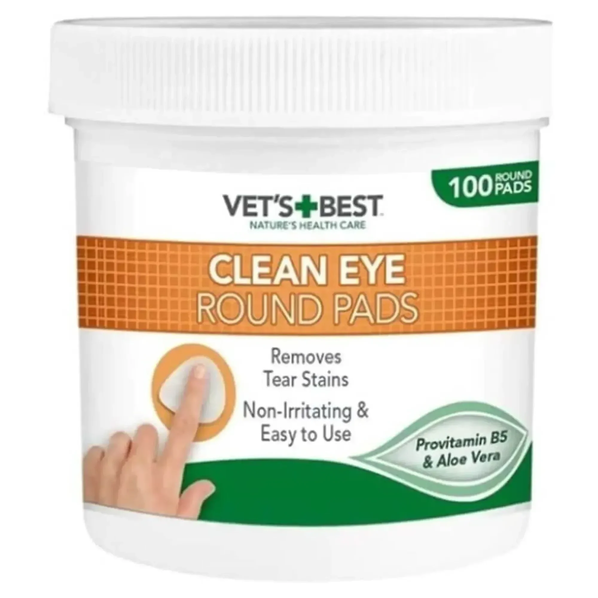 Vet's Best Göz Temizleme Pedi Evcil Hayvan Bakım Ürünü 100 Adet