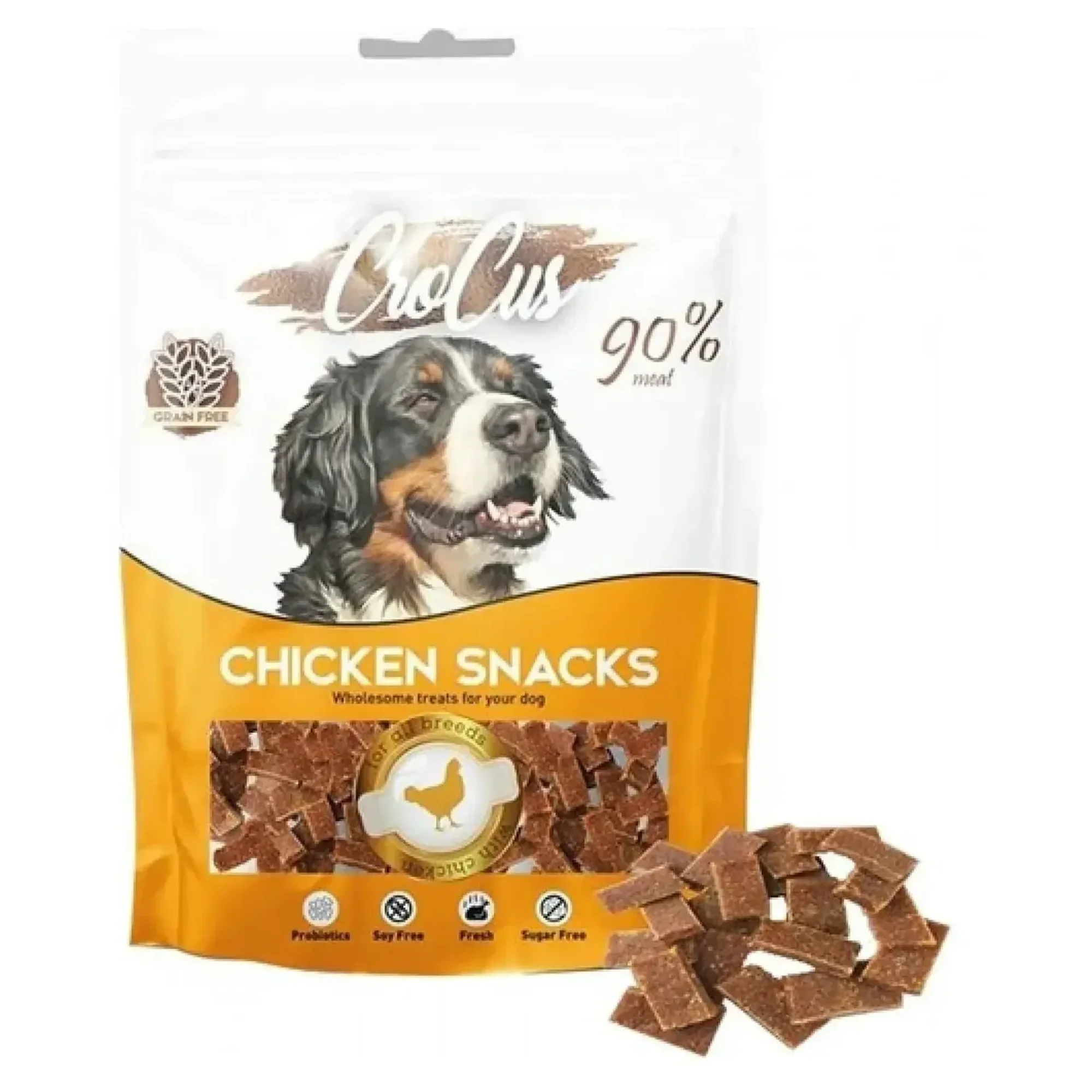 Crocus Chicken Snacks Tavuklu Köpek Ödülü 80 G