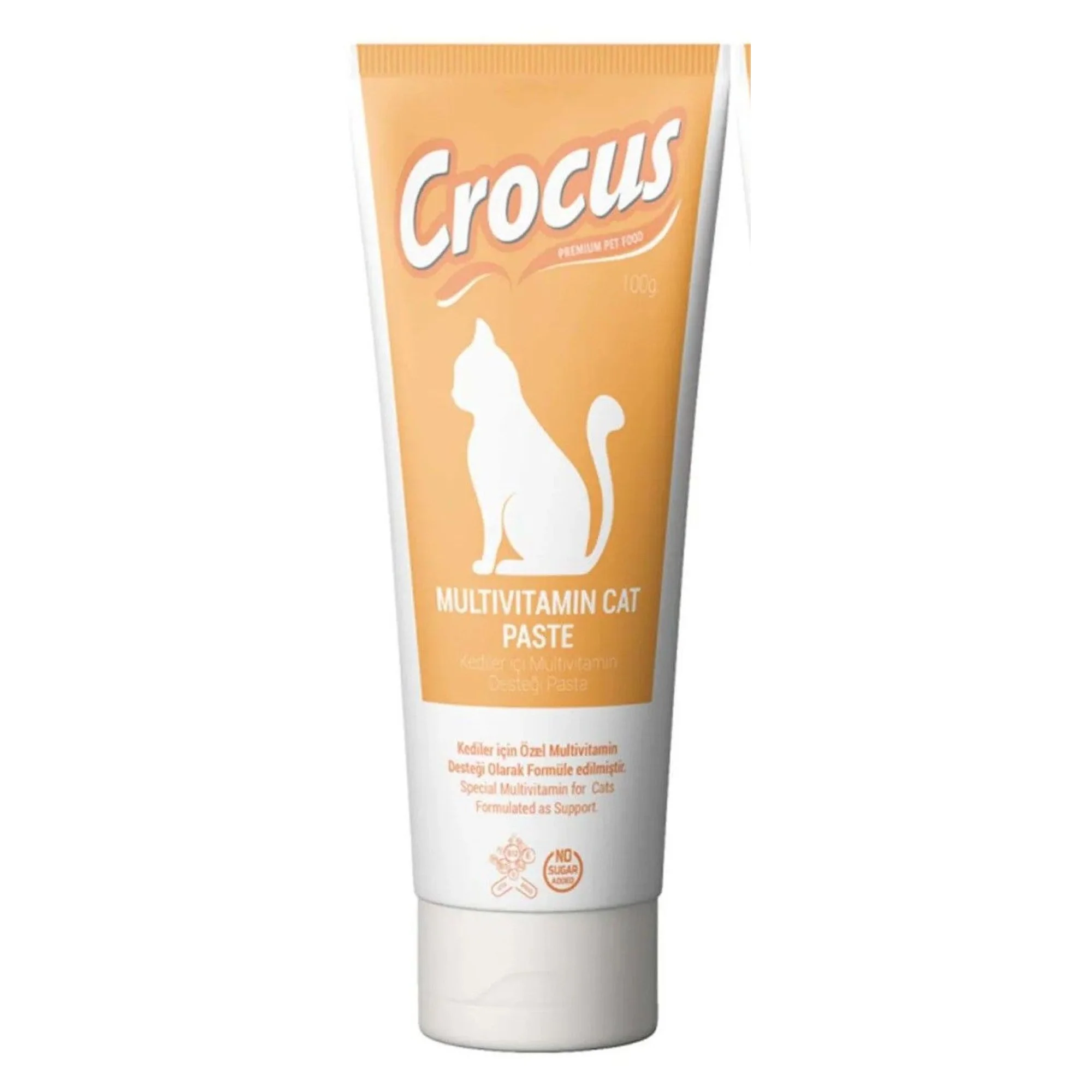 Crocus Multivitaminli Kedi Macunu 100 G