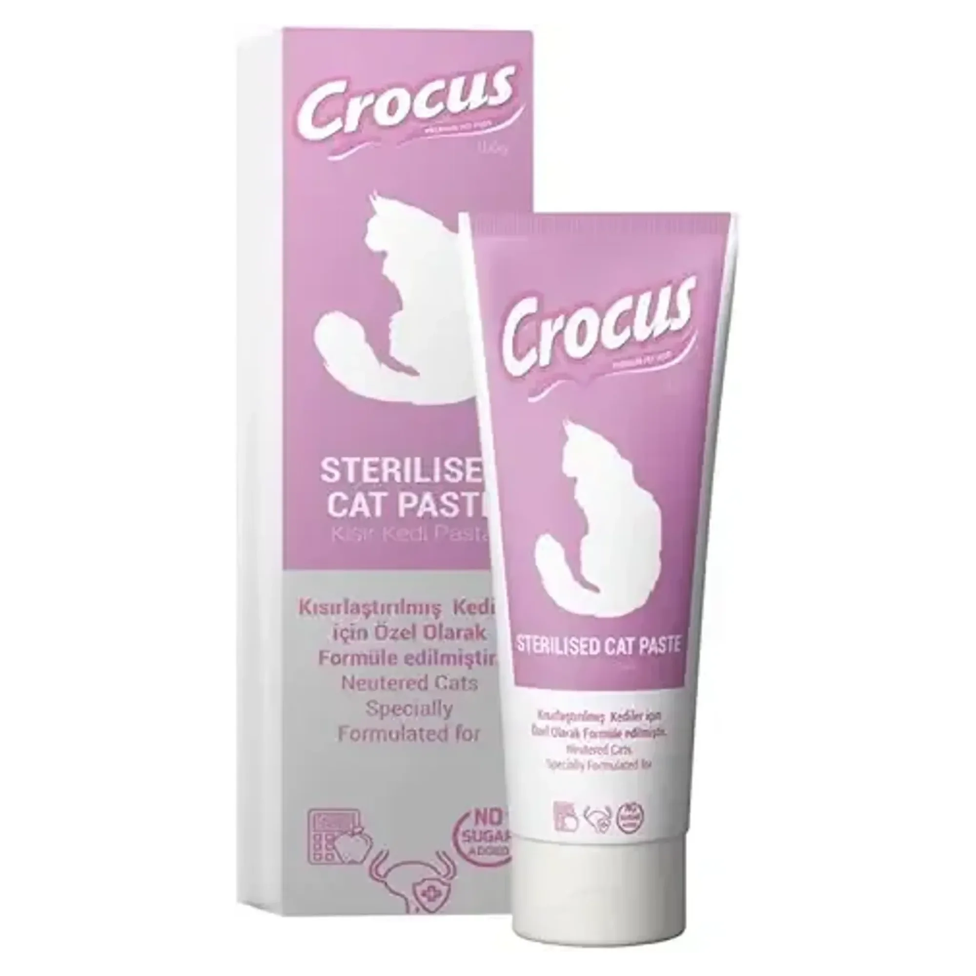 Crocus Kısırlaştırılmış Kedi Macunu 100 G