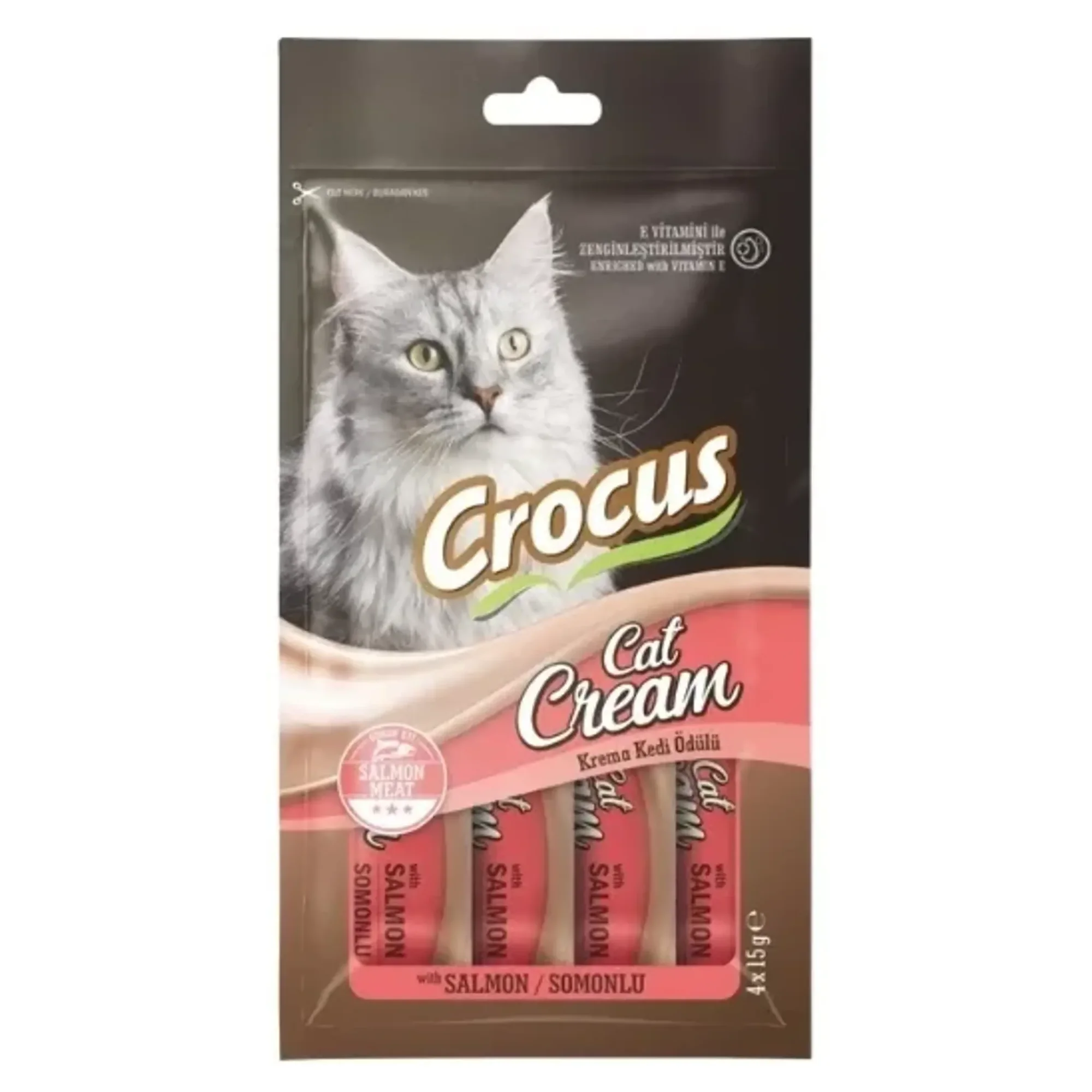 Crocus Somonlu Krema Kedi Ödülü 4x15 G