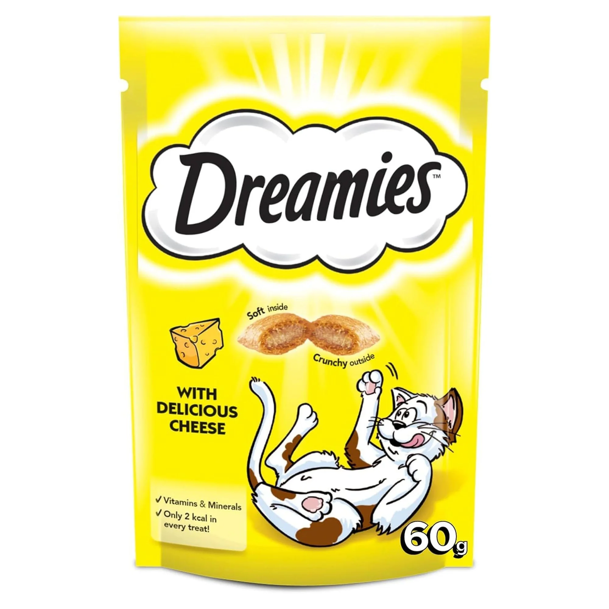 Dreamies Dreamies Peynirli Dolgulu Yetişkin Kedi Ödül Maması 60 G