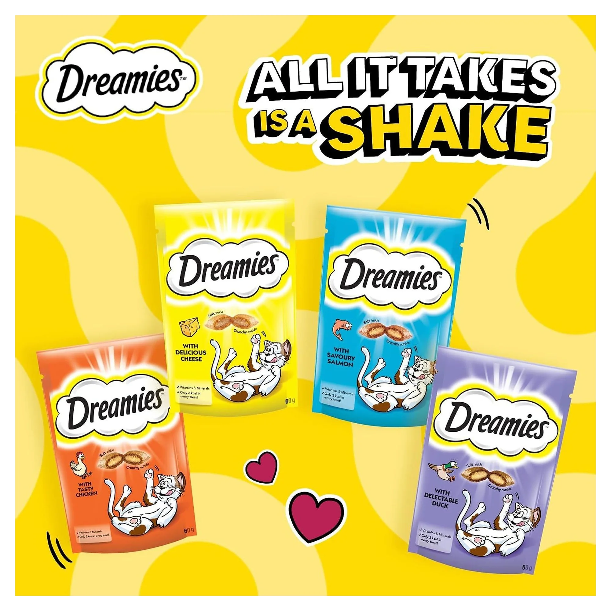Dreamies Peynirli Dolgulu Yetişkin Kedi Ödül Maması 60 G — 70 g — Görsel 6