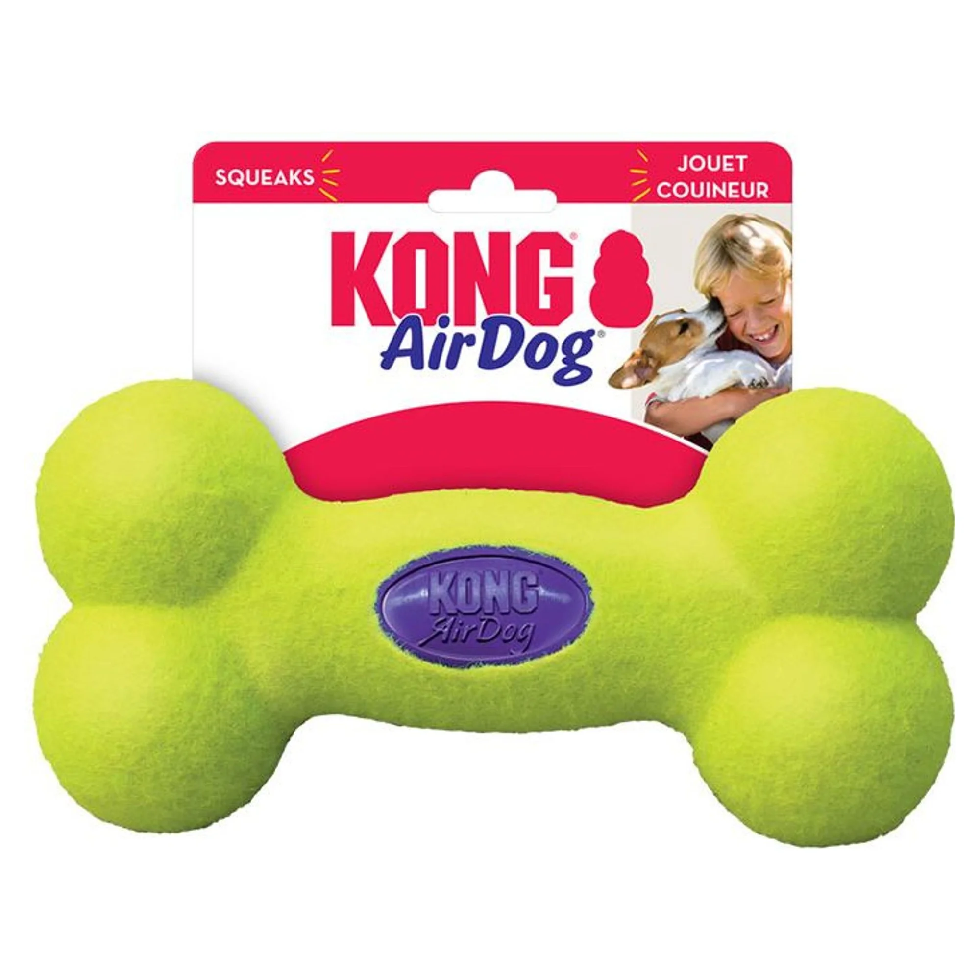 Kong Kong AirDog Kemik Şeklinde Sesli Köpek Oyuncağı M