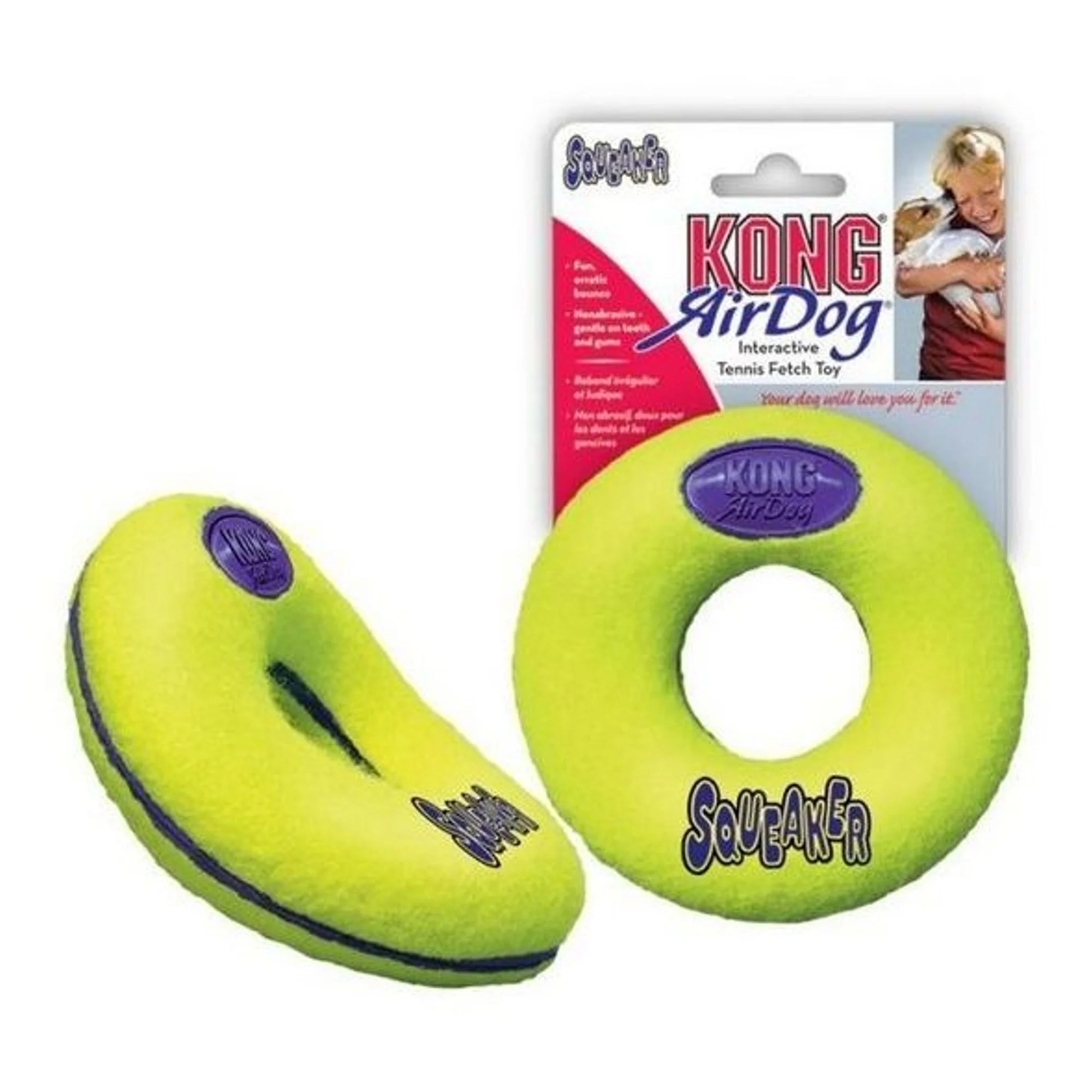 Kong KONG AirDog Donut Şeklinde Köpek Oyuncağı L