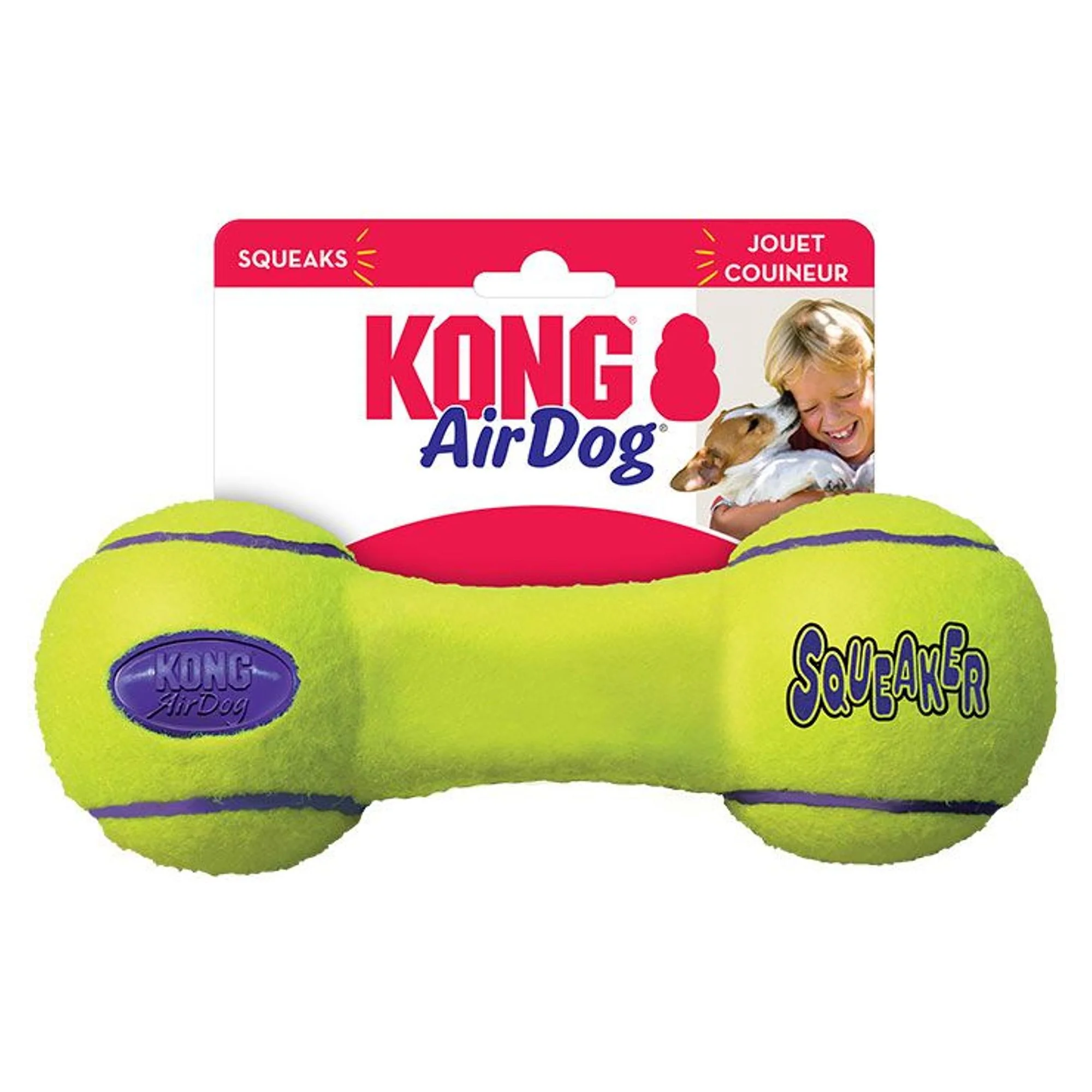 Kong Kong AirDog Dambıl Şeklinde Köpek Oyuncağı L