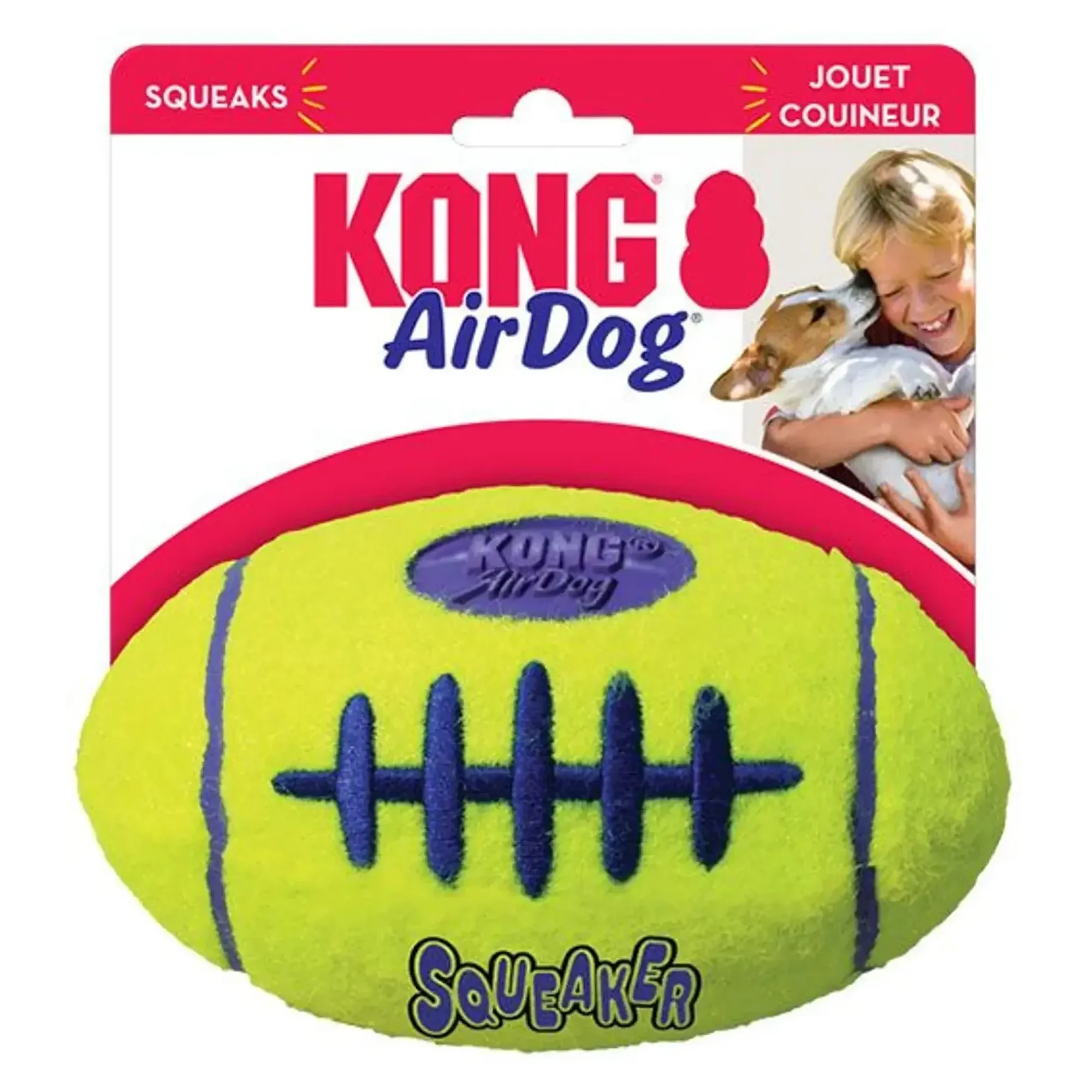 Kong Kong AirDog Amerikan Futbol Topu Şeklinde Köpek Oyuncağı L