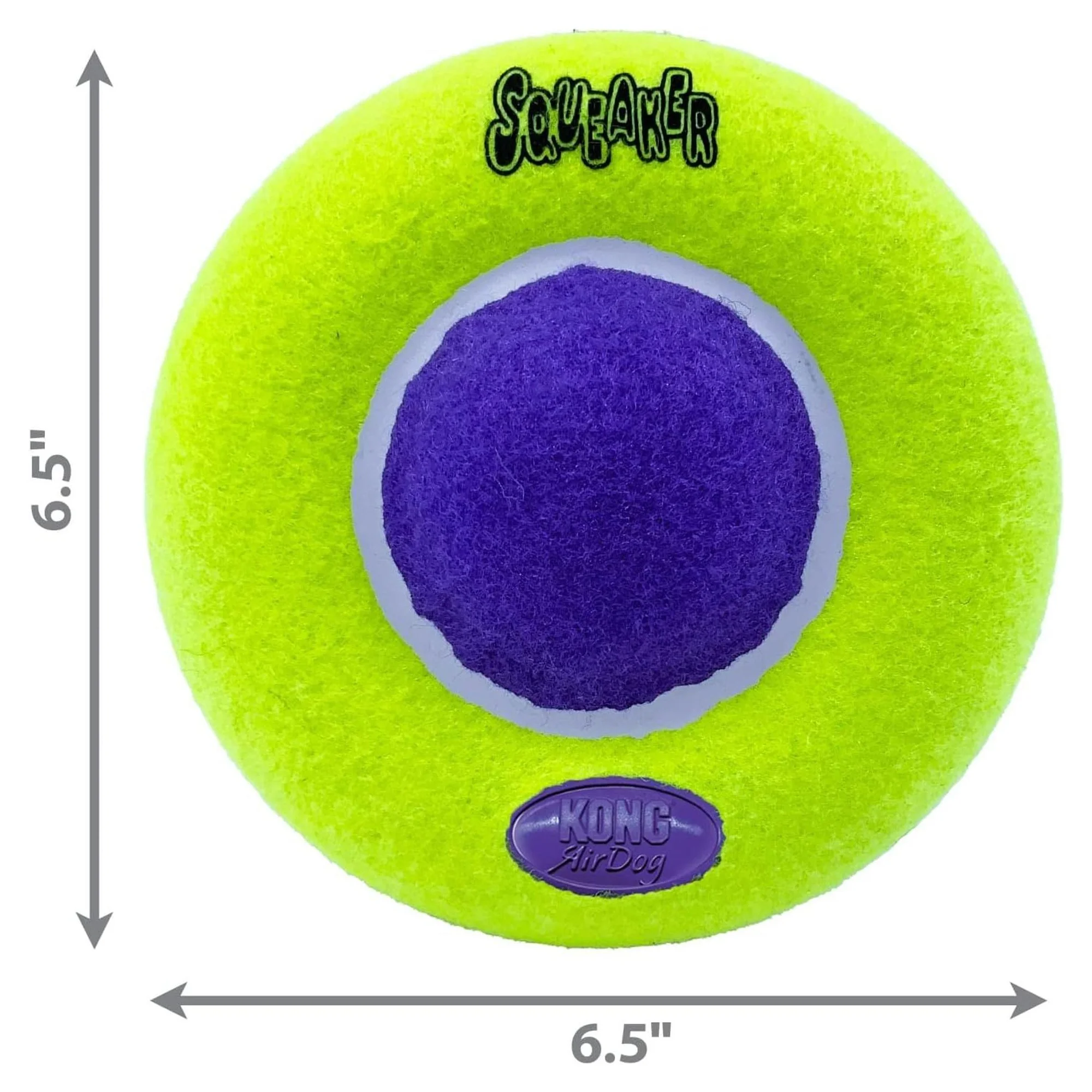Kong AirDog Yuvarlak Şekilde Sesli Köpek Oyuncağı M/L — Oyuncaklar, 470 g — Görsel 3