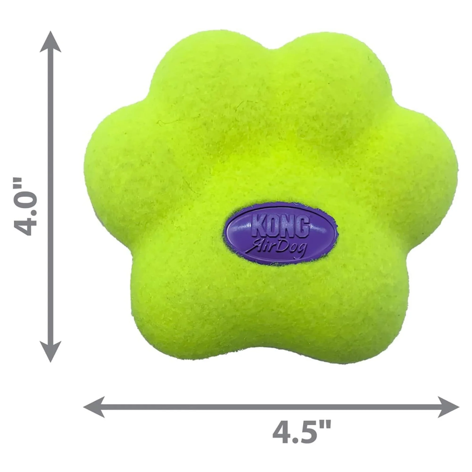 Kong AirDog Pati Şeklinde Sesli Köpek Oyuncağı M — Oyuncaklar, 220 g — Görsel 3