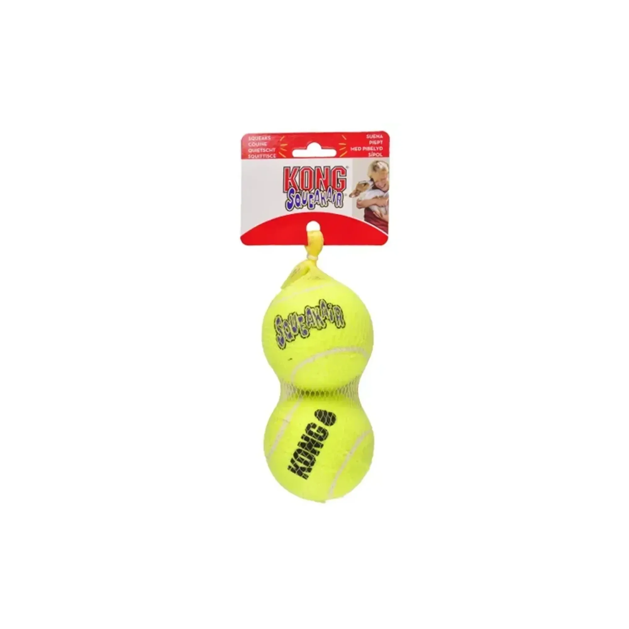 Kong SqueakAir Büyük Boy Öten Tenis Topu Köpek Oyuncağı