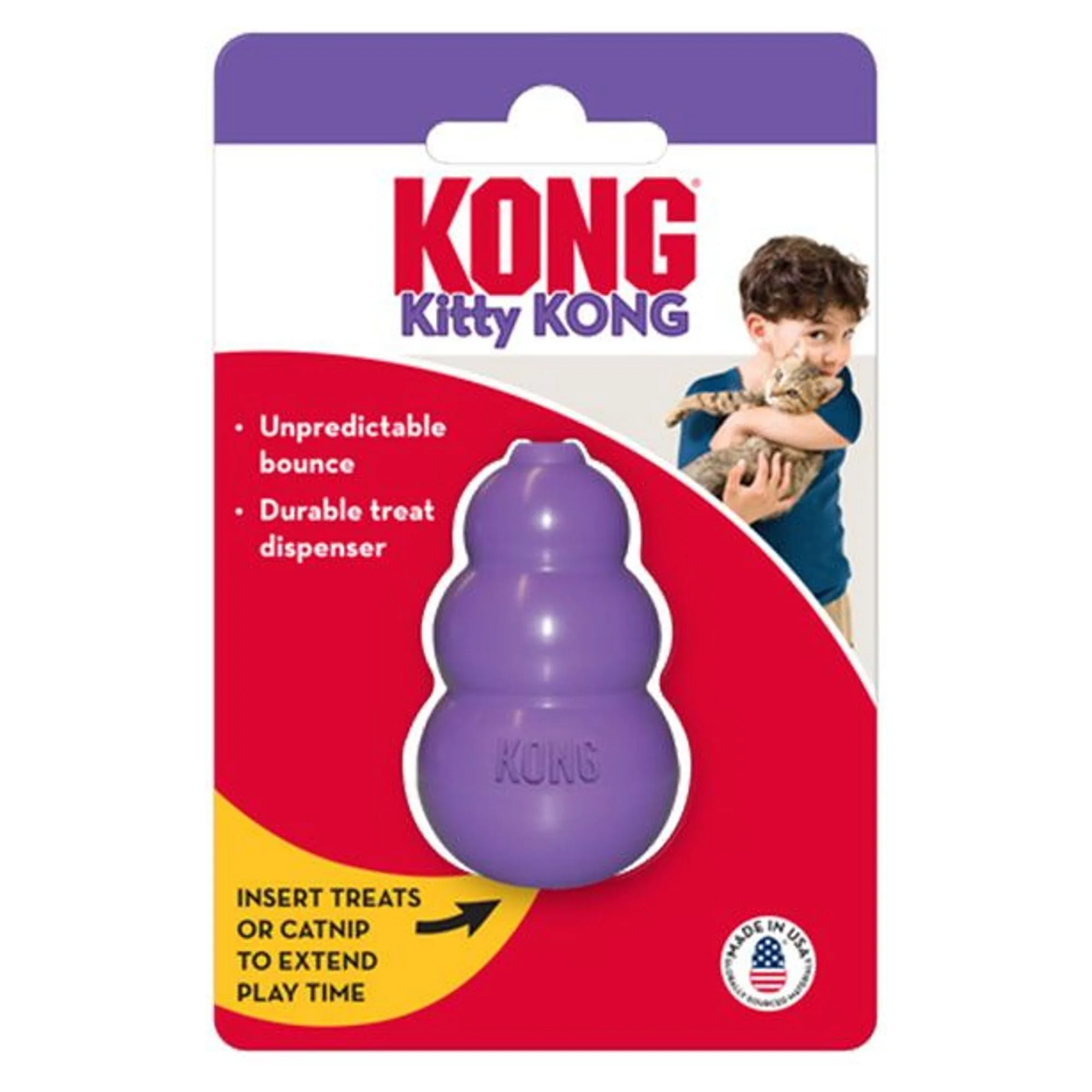 Kong Kong Kitty Klasik Kedi Oyuncağı