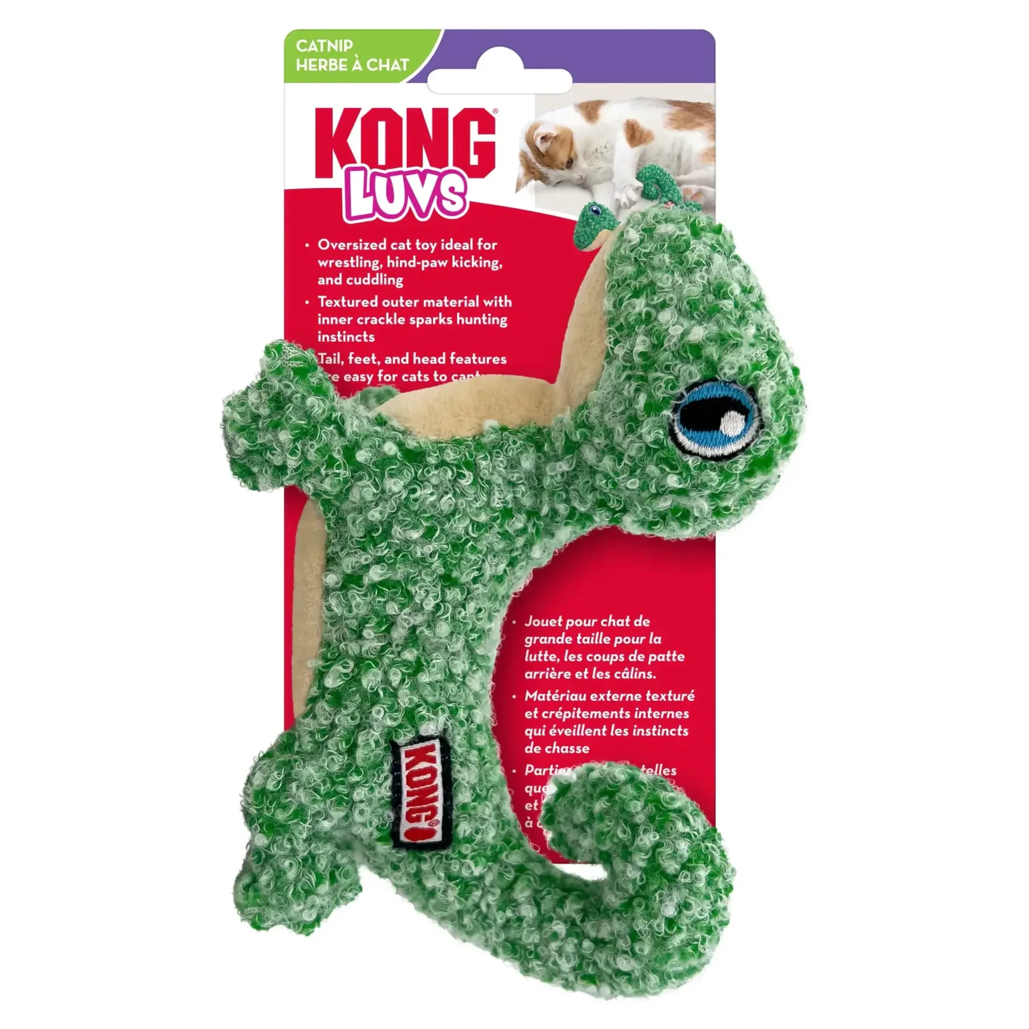 Kong Luvs Kertenkele Peluş Kedi Oyuncağı — Fare & Peluş Oyuncaklar — Görsel 2