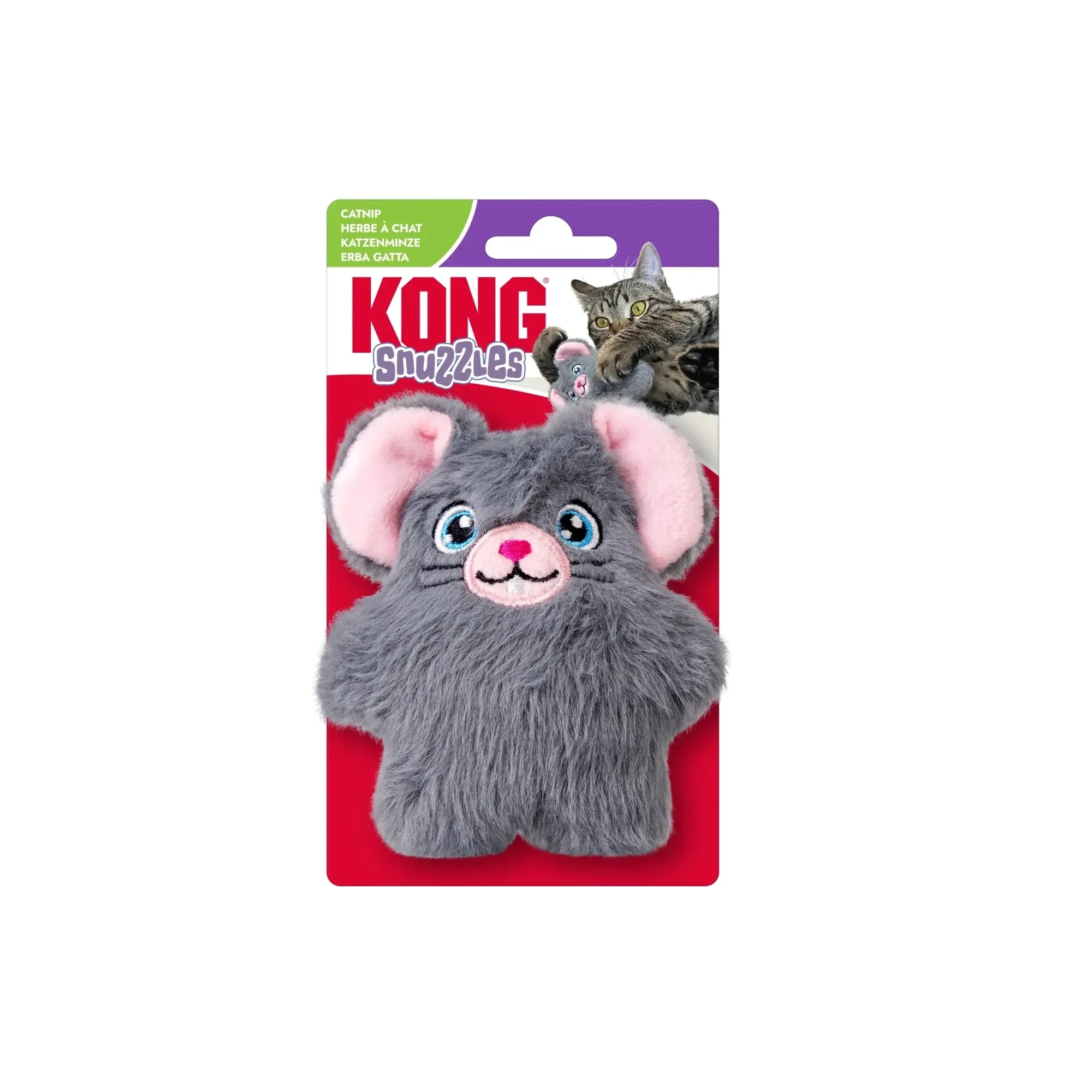 Kong Snuzzles Peluş Fare Kedi Oyuncağı