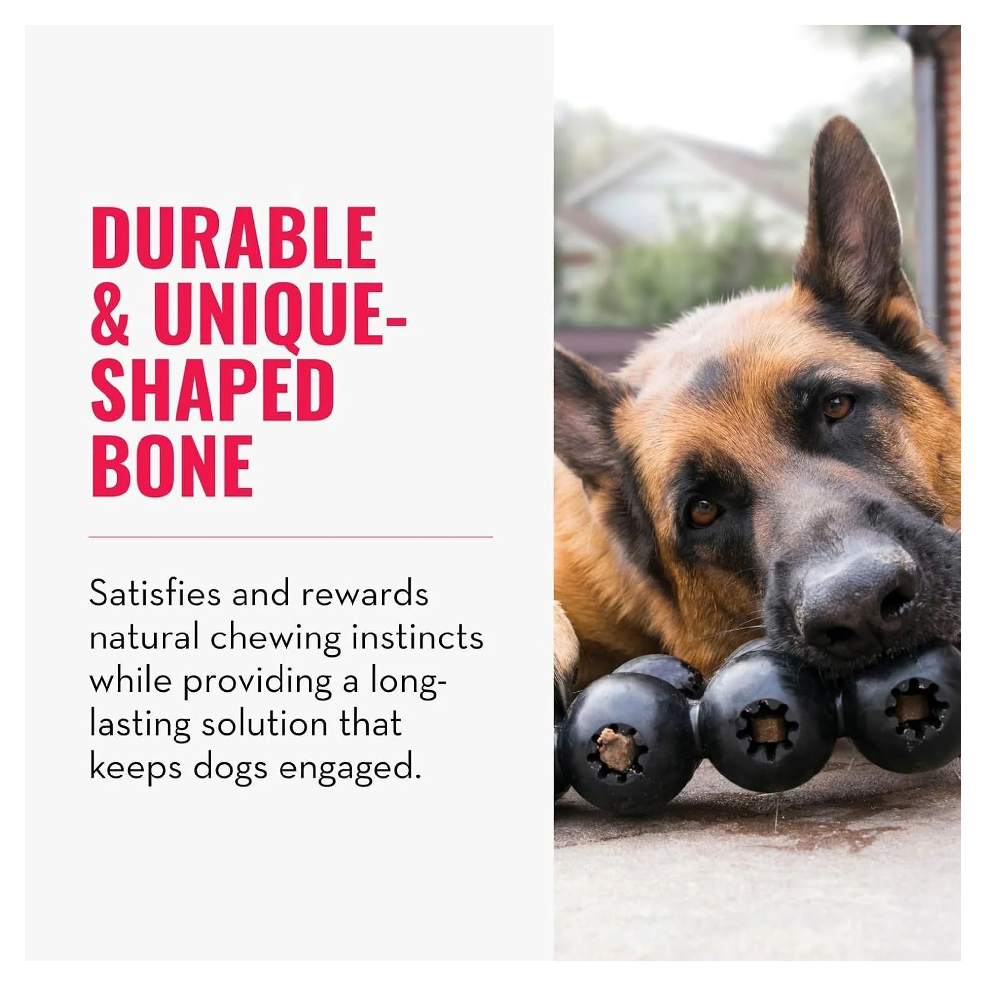 Kong Extreme Çoklu Top Şeklinde Köpek Oyuncağı Ultra Sert L — Toplar, 530 g — Görsel 4