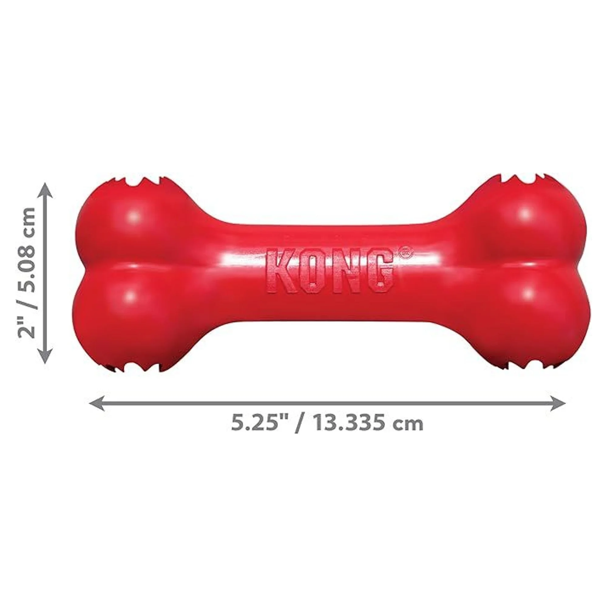 KONG Goodie Bone Kemik Şeklinde Çok Amaçlı Köpek Oyuncağı S — Oyuncaklar, 120 g — Görsel 2