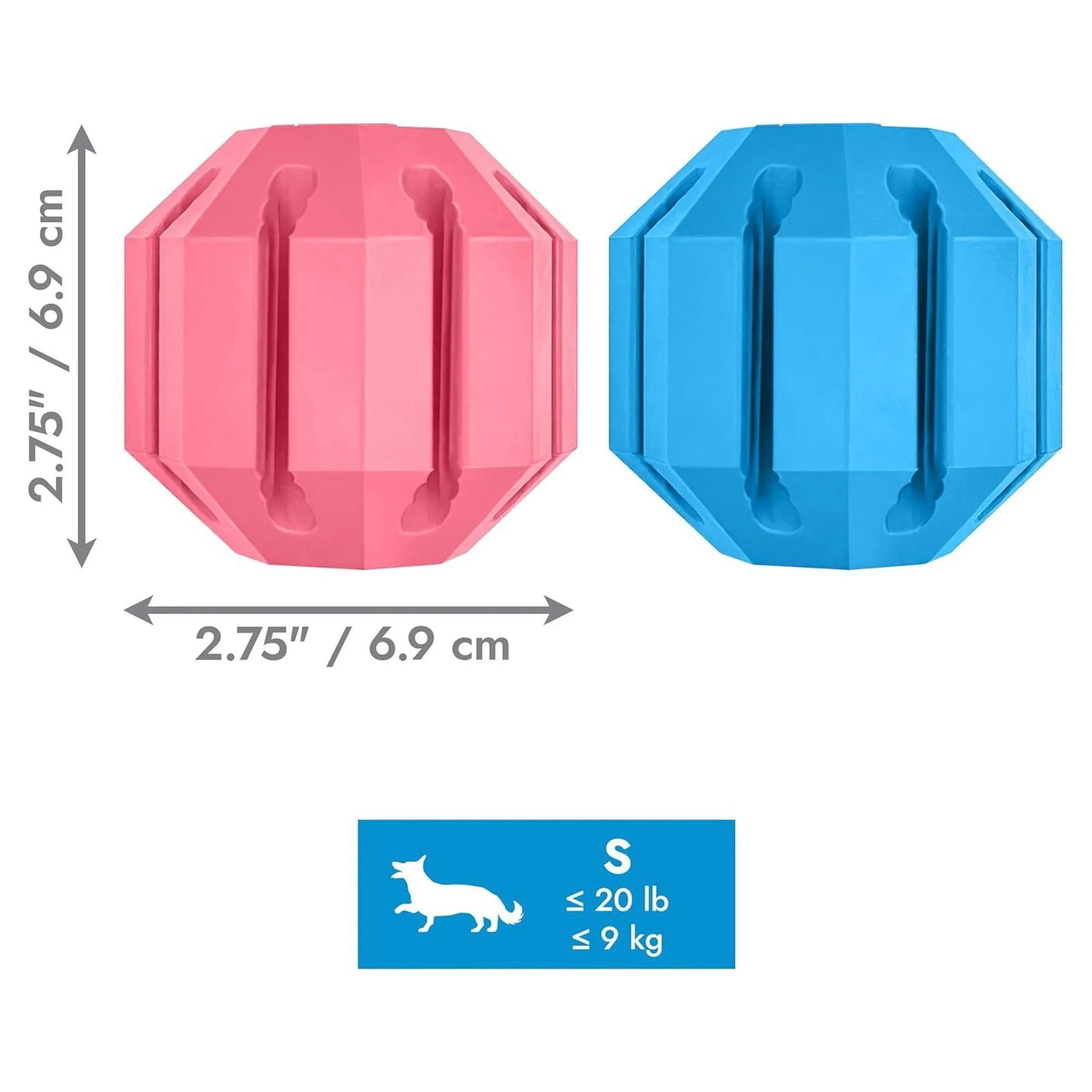 Kong Puppy Yavru Köpekler İçin Plastik ve Kauçuk Aktivite Oyuncağı S — Plastik ve Kauçuk Oyuncaklar, 220 g — Görsel 3