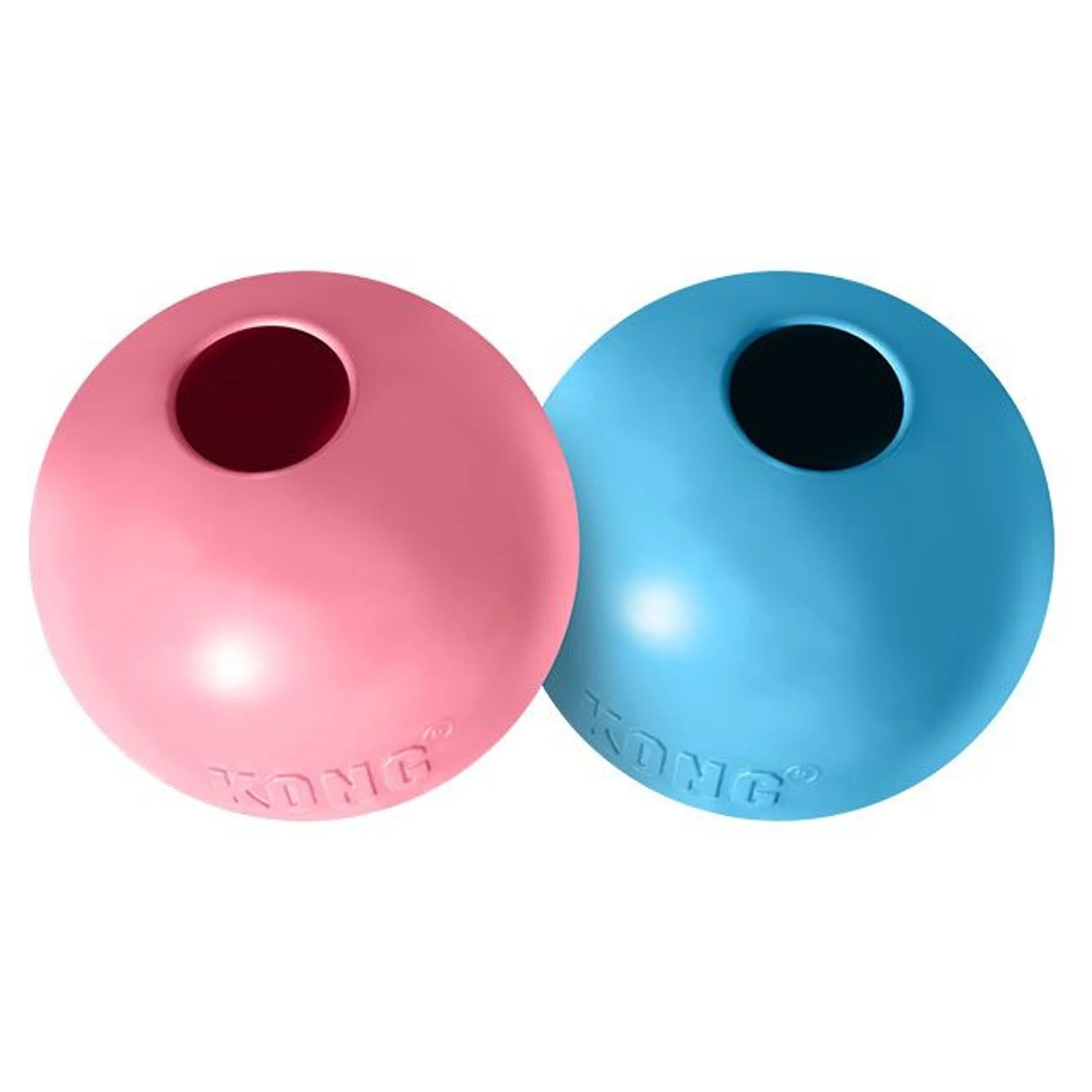 Kong Kong Puppy Ball Delikli Top Şeklinde Çok Amaçlı Yavru Köpek Oyuncağı S
